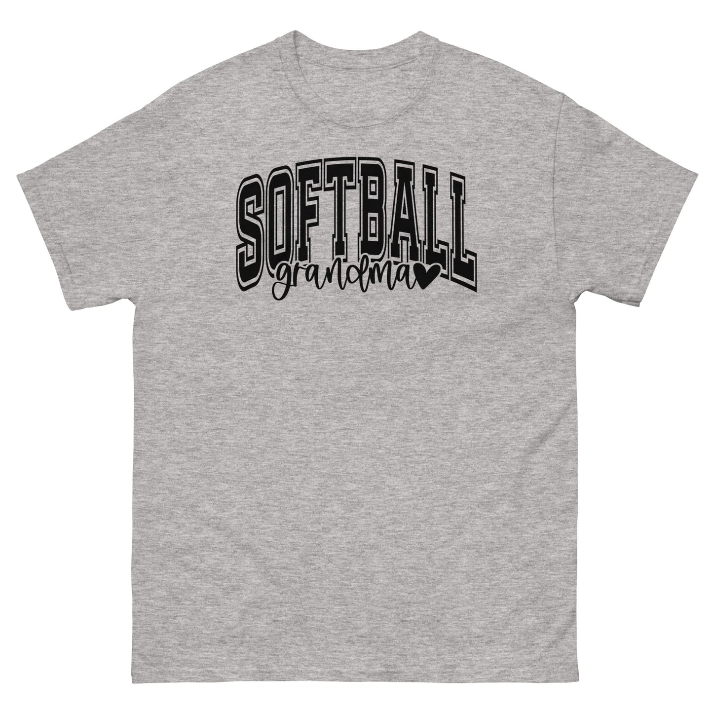 Softball Grandma Shirt – Cute Softball Grandma Tee Sport Grey / S Spirit Gear Collective T-Shirt