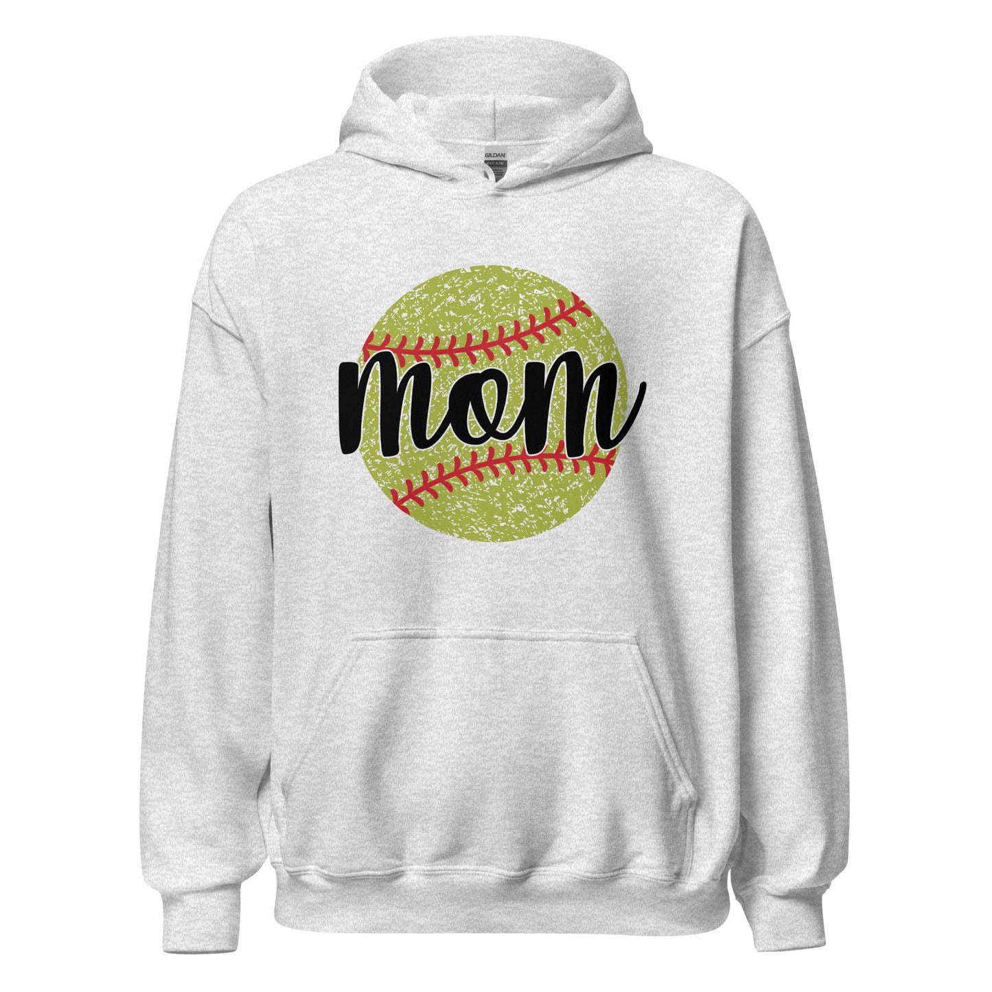 Softball Mom Hoodie Ash / S Spirit Gear Collective Hoodie