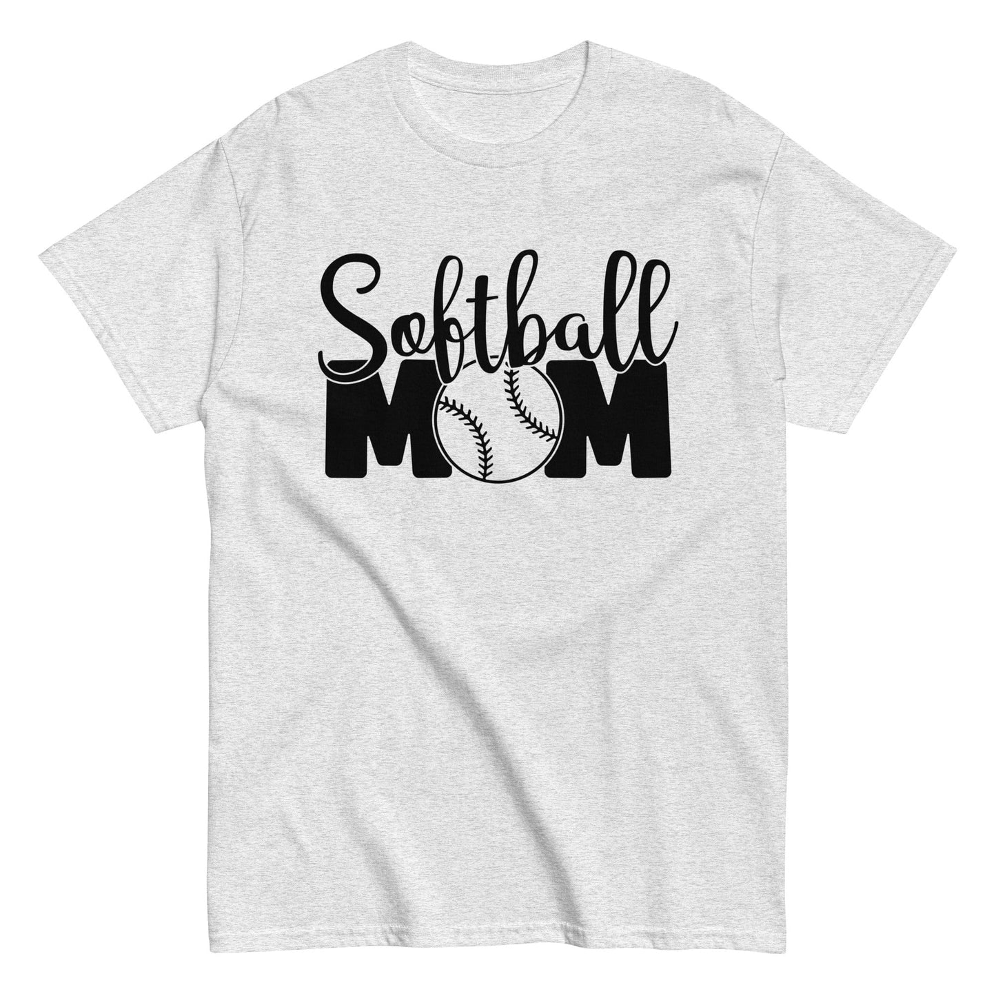 Softball Mom Shirt Ash / S Spirit Gear Collective T-Shirt