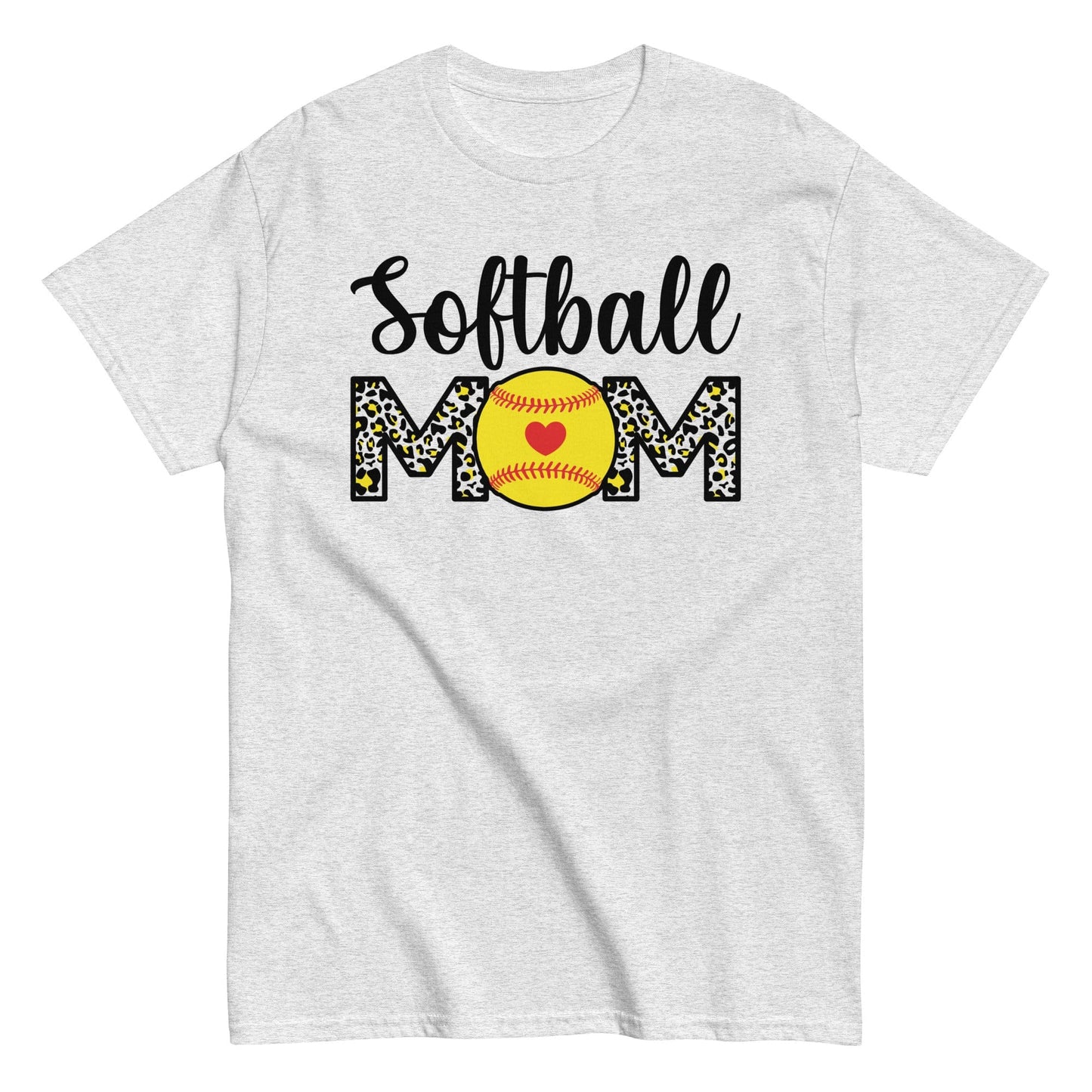 Softball Mom Shirt Ash / S Spirit Gear Collective T-Shirt