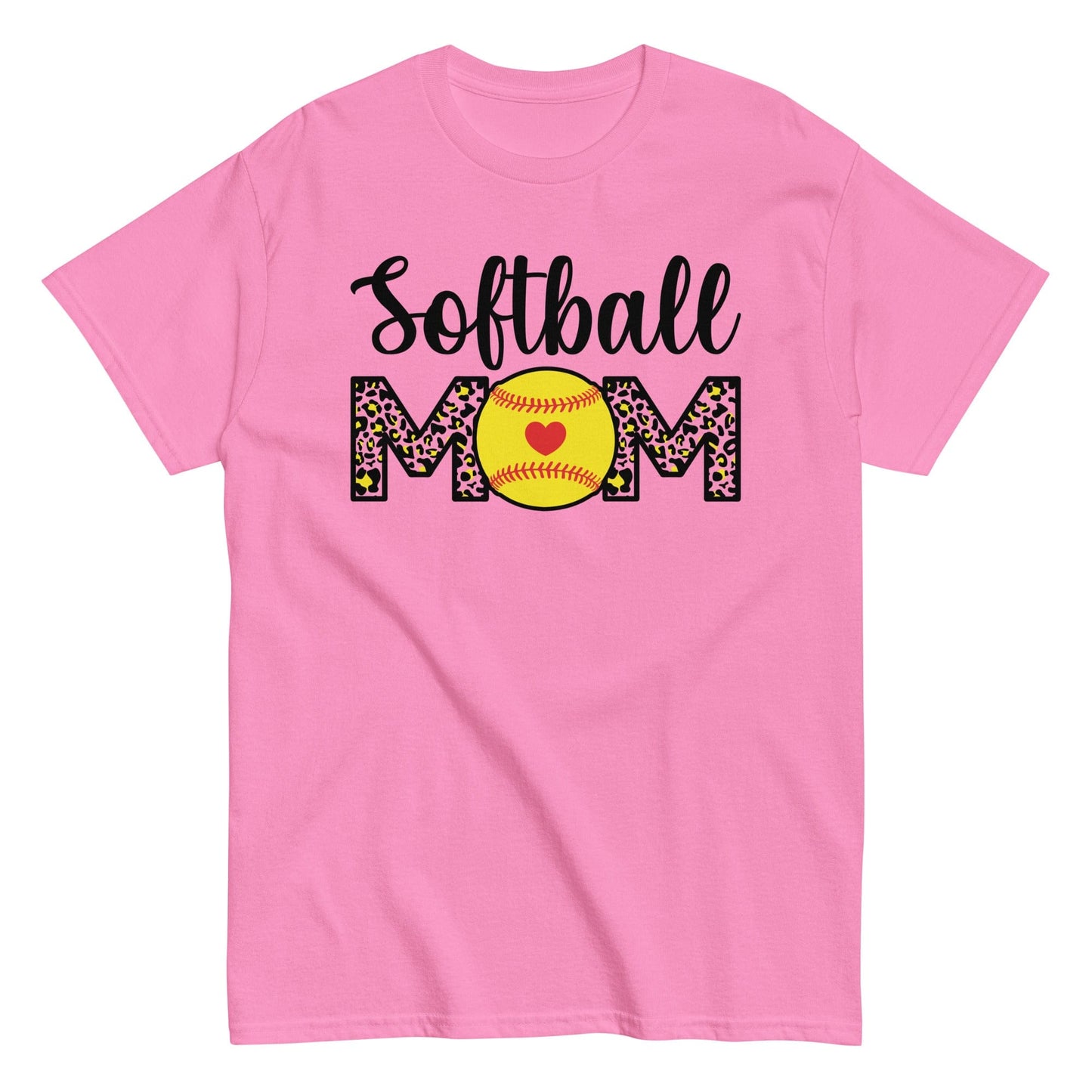 Softball Mom Shirt Azalea / S Spirit Gear Collective T-Shirt