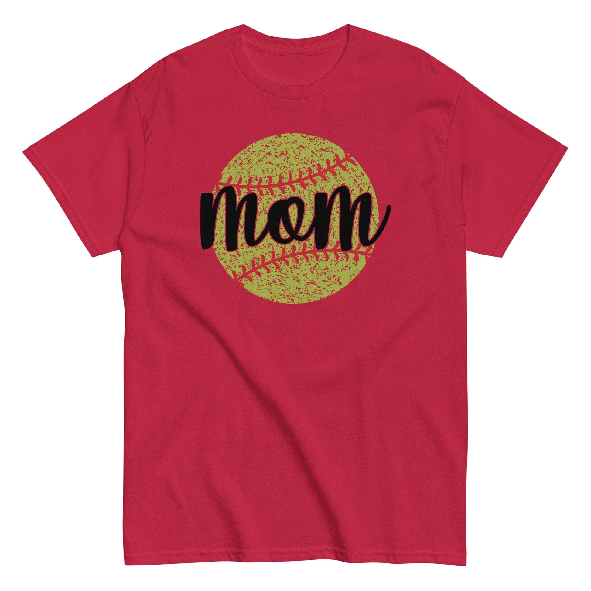 Softball Mom Shirt Cardinal / S Spirit Gear Collective T-Shirt