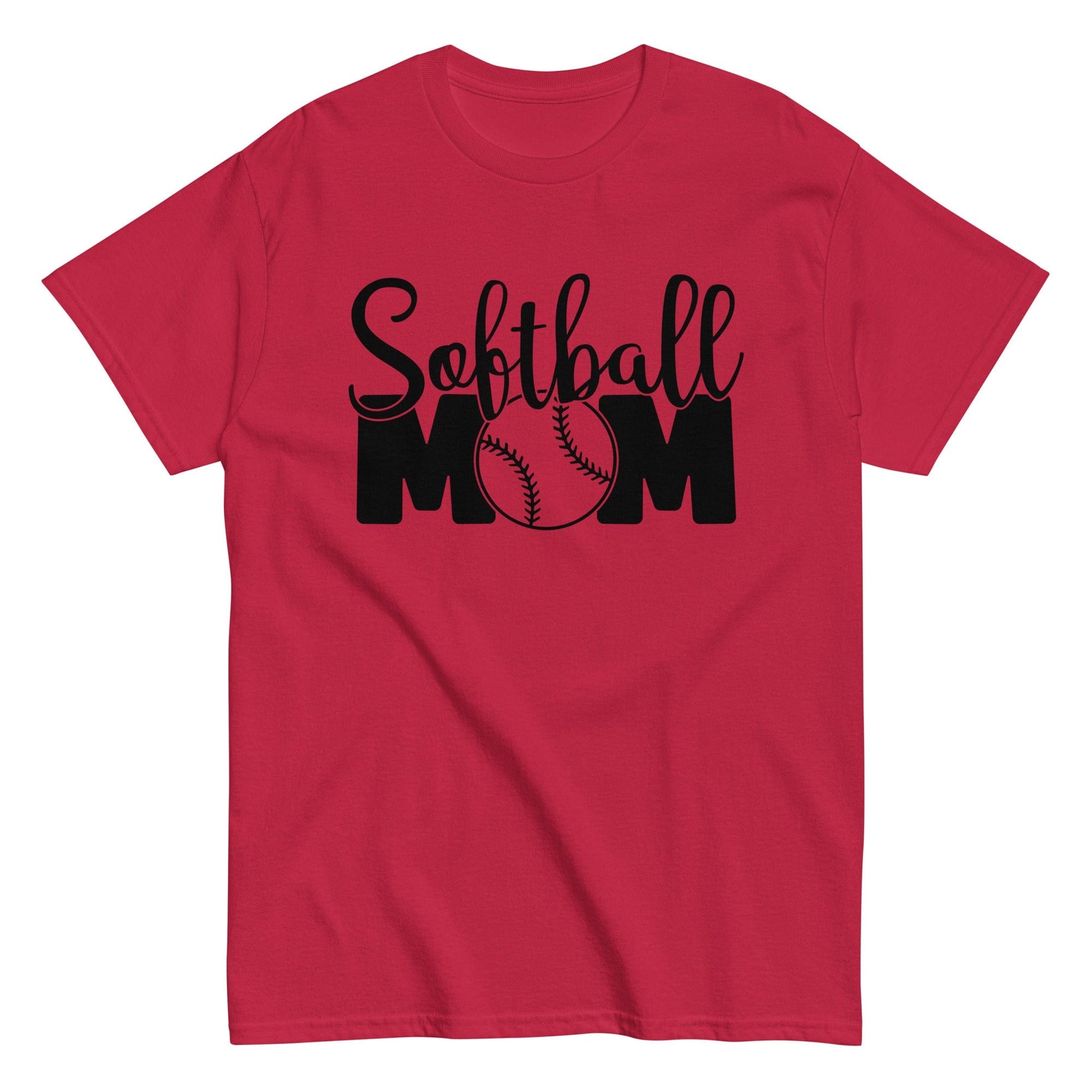 Softball Mom Shirt Cardinal / S Spirit Gear Collective T-Shirt