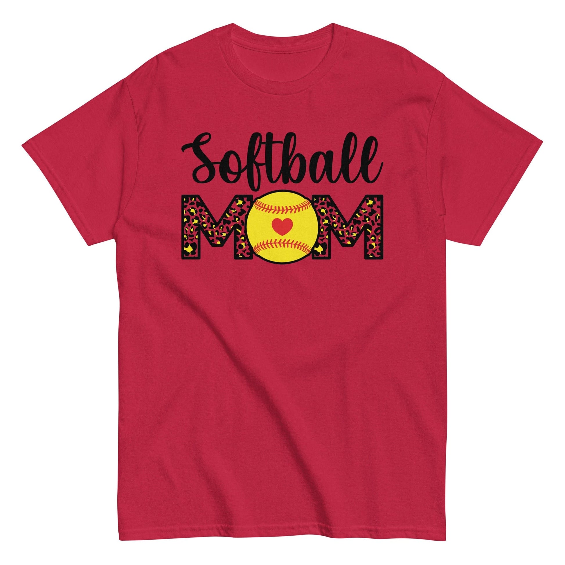 Softball Mom Shirt Cardinal / S Spirit Gear Collective T-Shirt