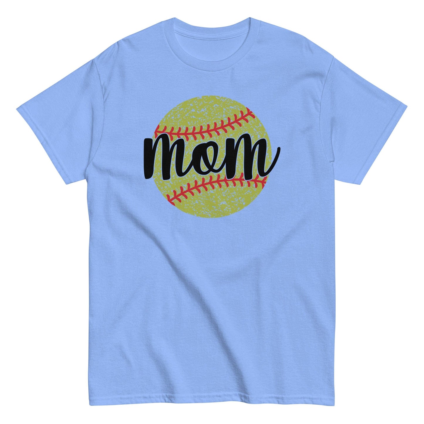 Softball Mom Shirt Carolina Blue / S Spirit Gear Collective T-Shirt