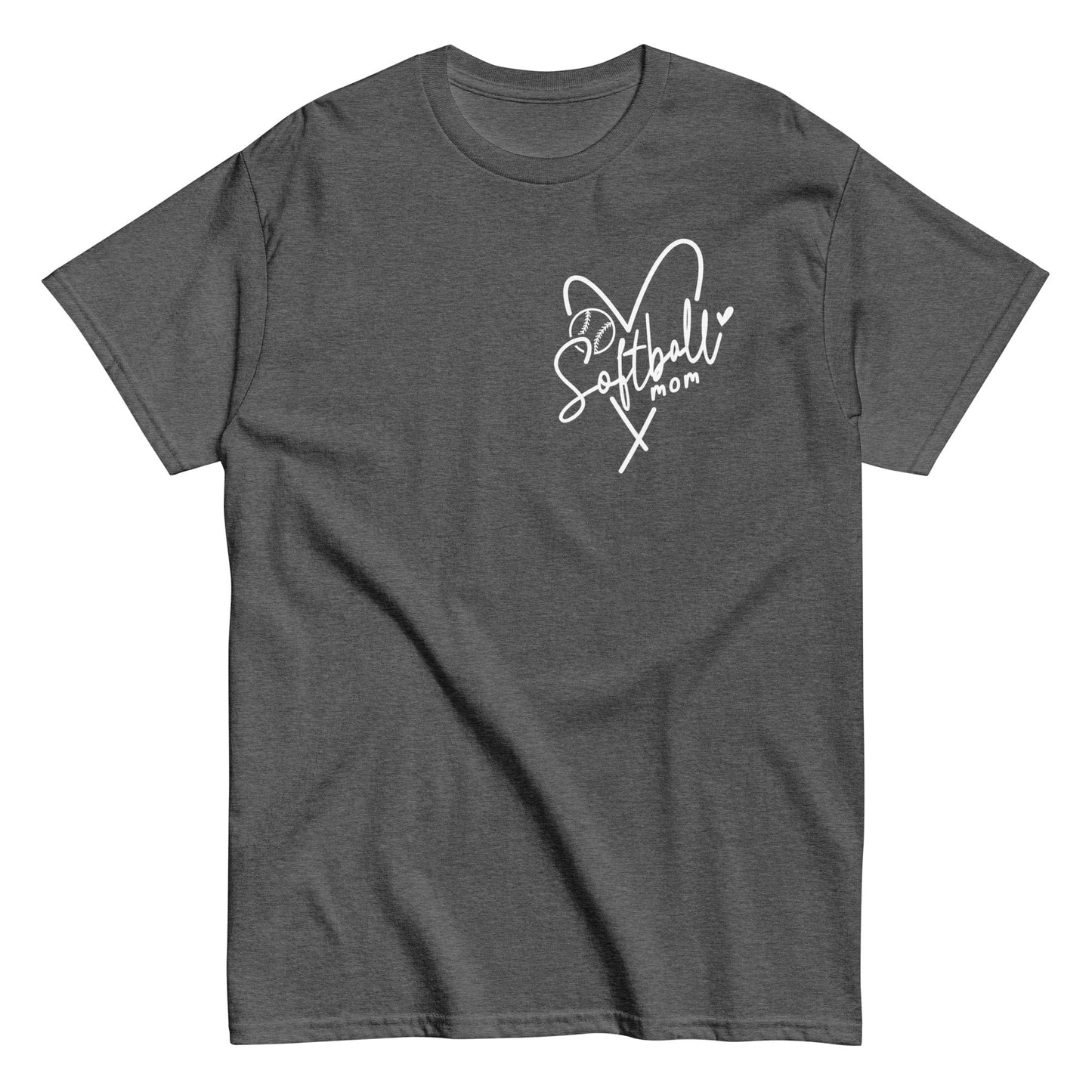 Softball Mom Shirt Dark Heather / S Spirit Gear Collective T-Shirt