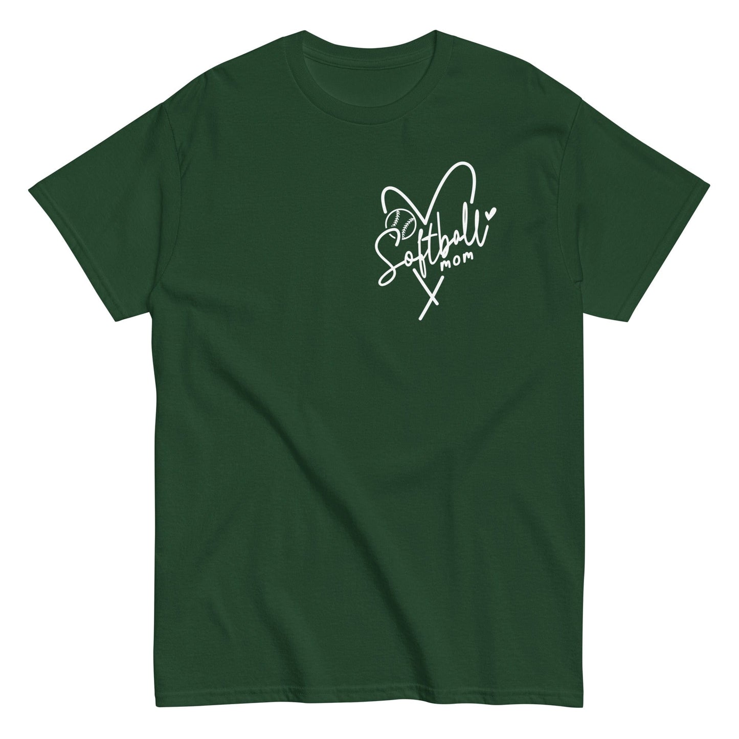 Softball Mom Shirt Forest Green / S Spirit Gear Collective T-Shirt