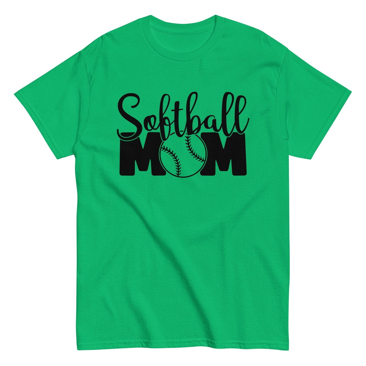 Softball Mom Shirt Irish Green / S Spirit Gear Collective T-Shirt