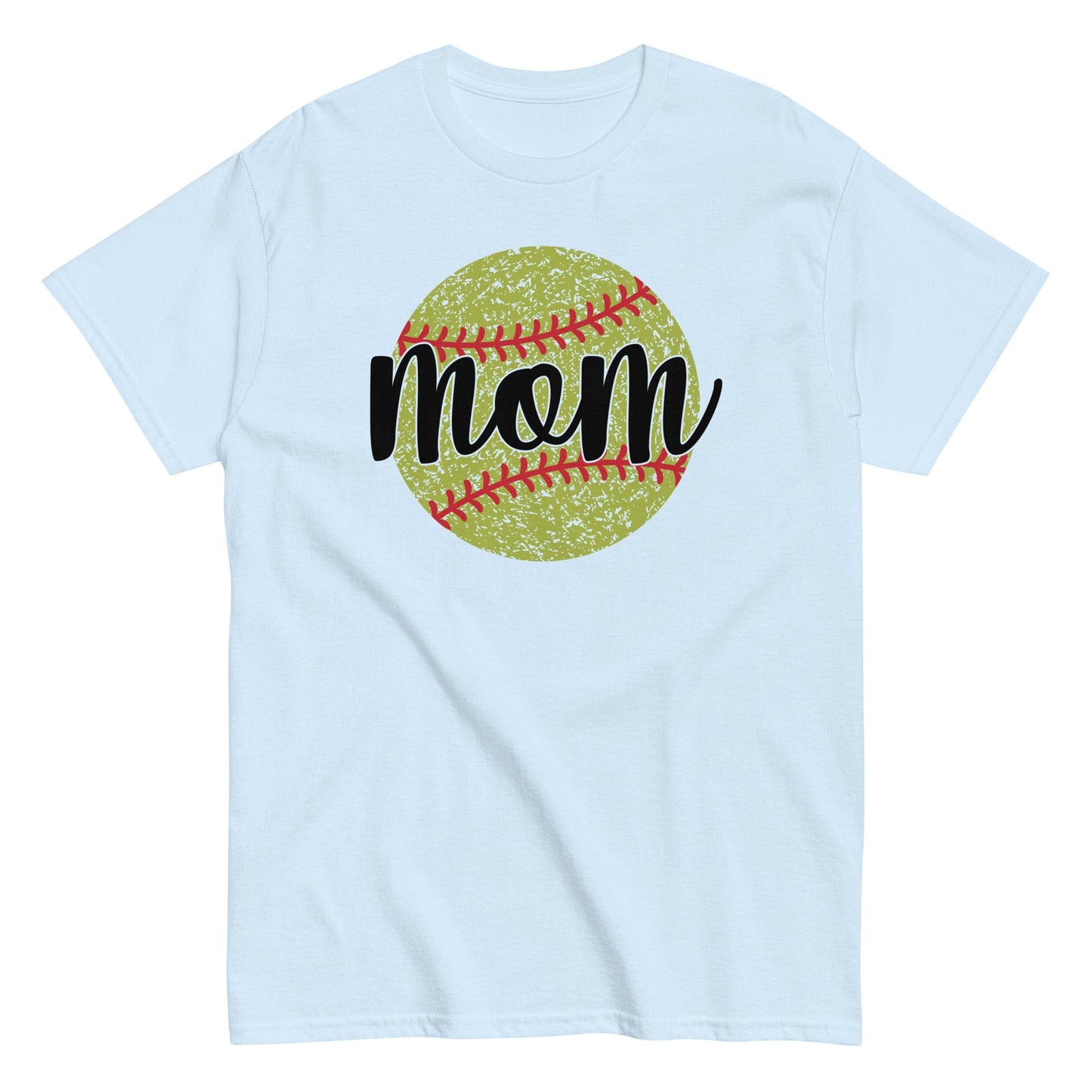 Softball Mom Shirt Light Blue / S Spirit Gear Collective T-Shirt