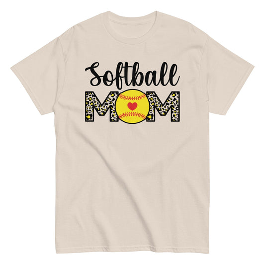 Softball Mom Shirt Natural / S Spirit Gear Collective T-Shirt