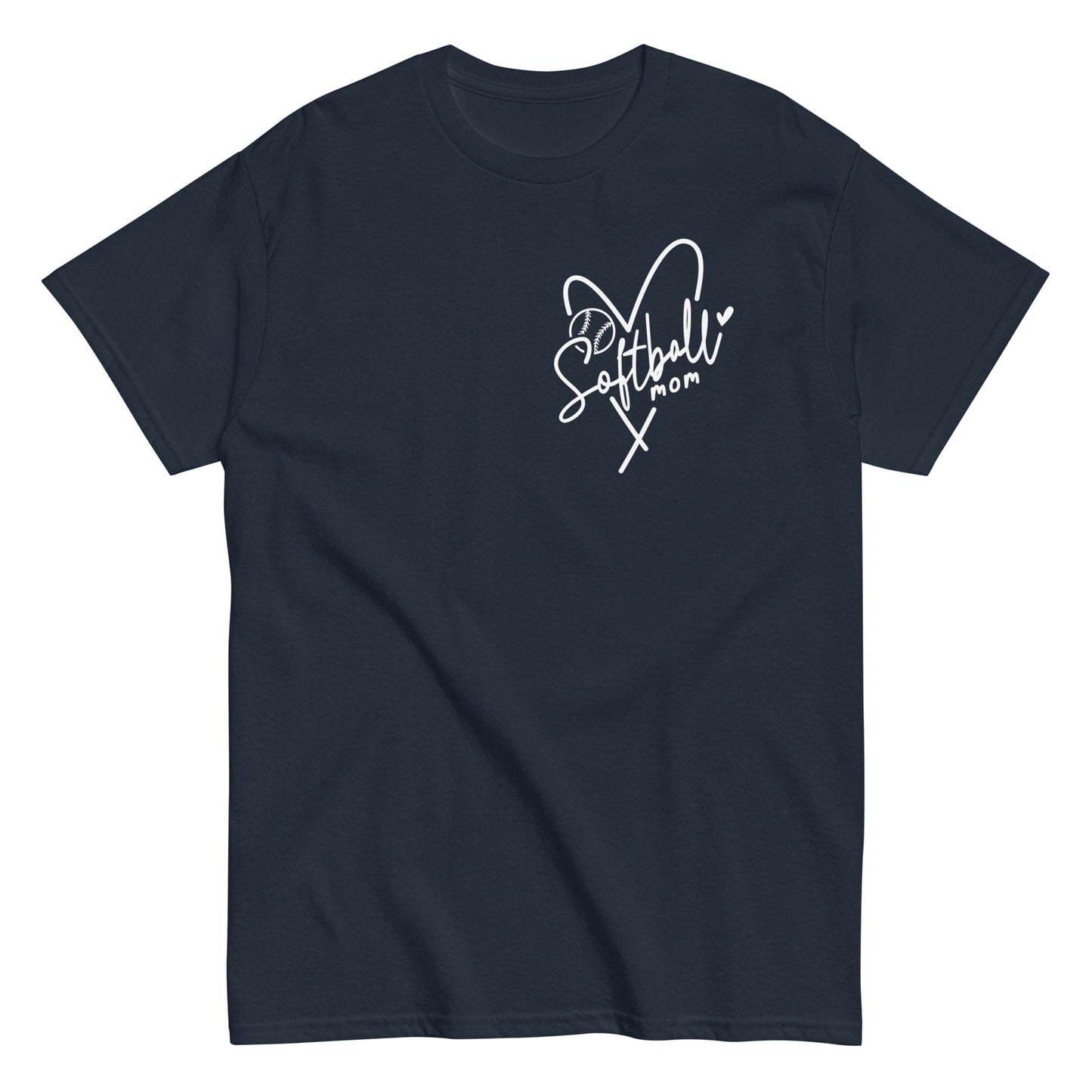 Softball Mom Shirt Navy / S Spirit Gear Collective T-Shirt