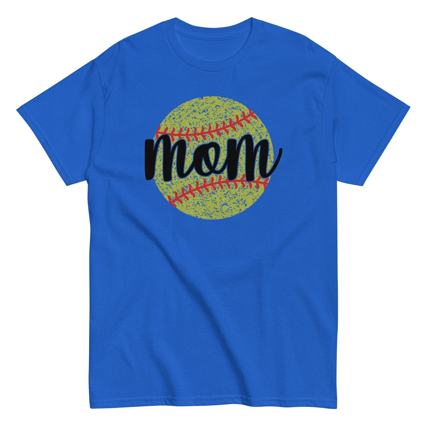 Softball Mom Shirt Royal / S Spirit Gear Collective T-Shirt