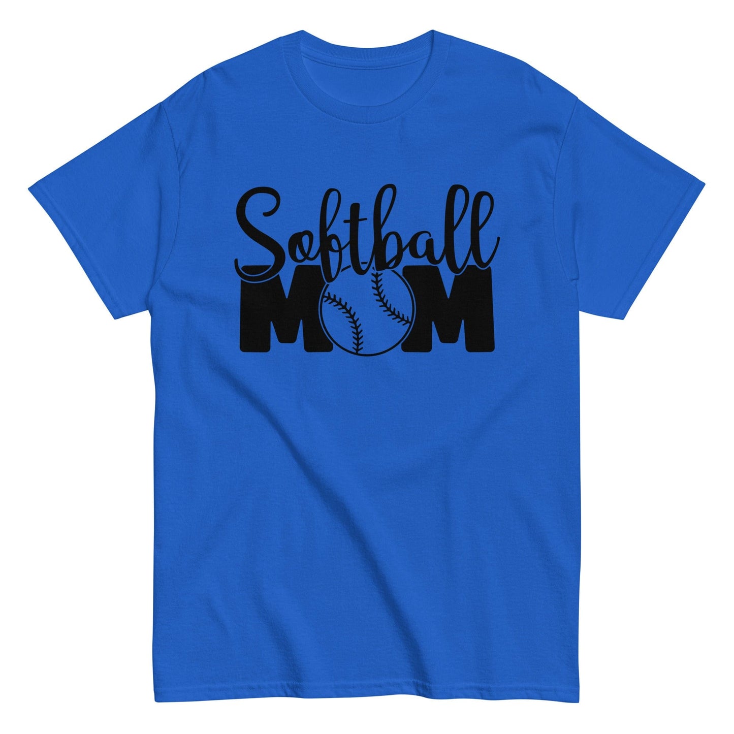 Softball Mom Shirt Royal / S Spirit Gear Collective T-Shirt