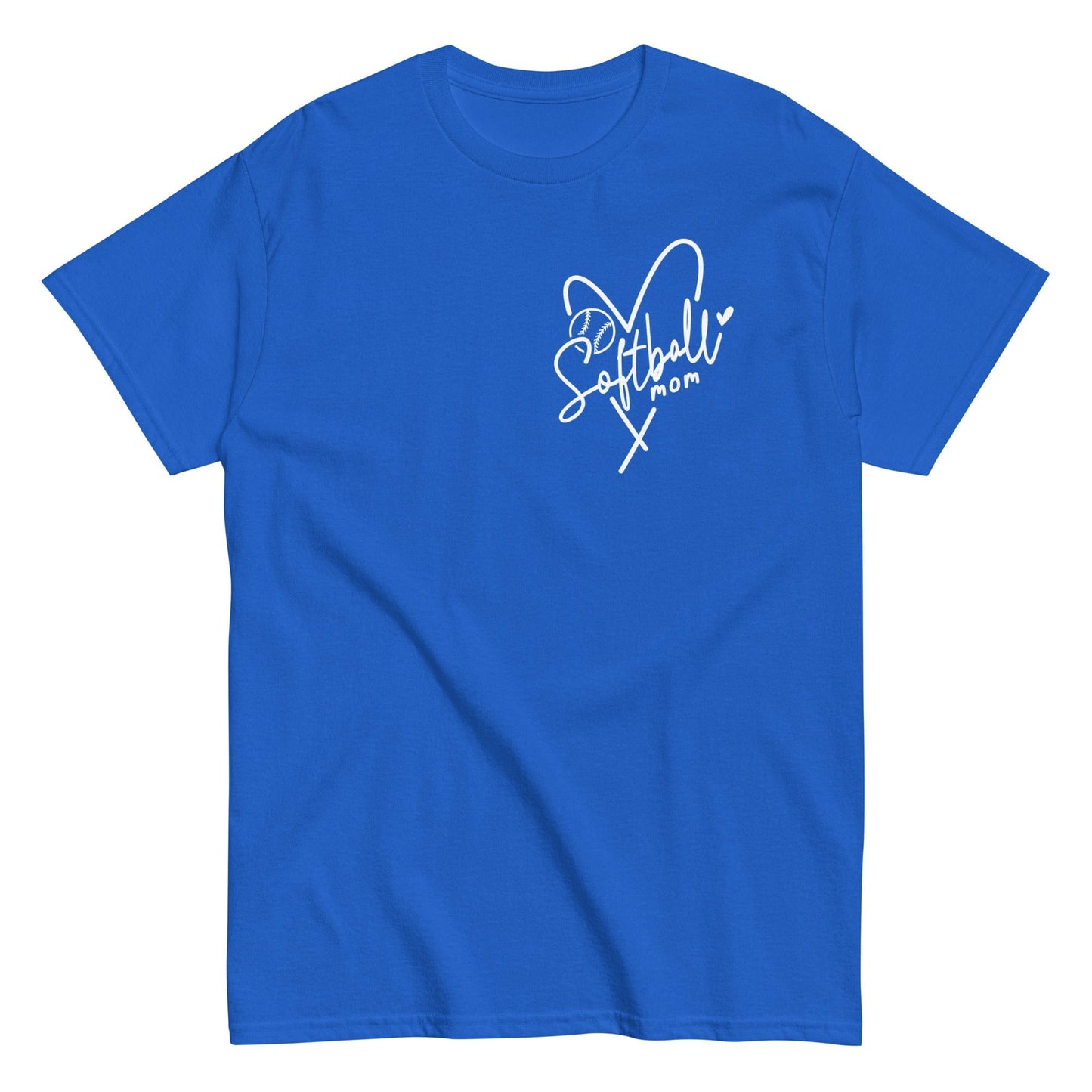 Softball Mom Shirt Royal / S Spirit Gear Collective T-Shirt