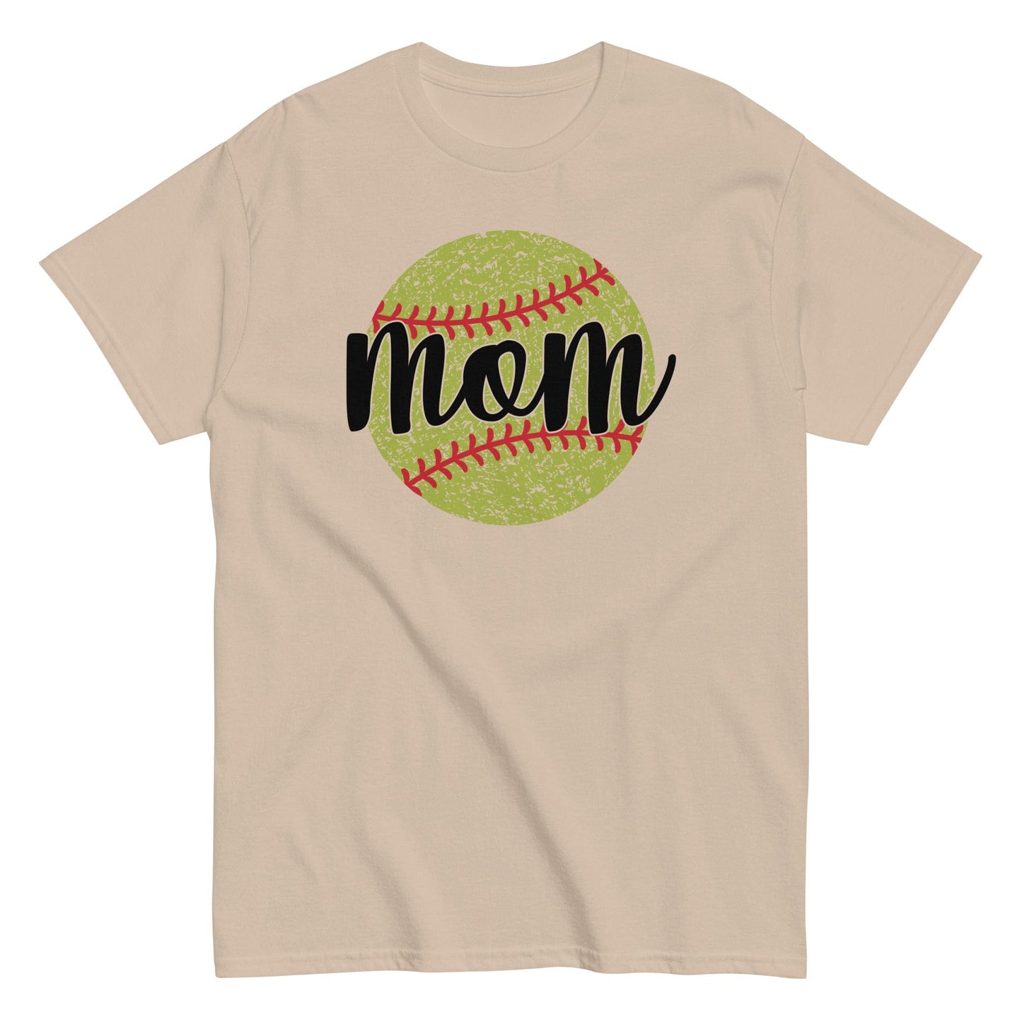 Softball Mom Shirt Sand / S Spirit Gear Collective T-Shirt