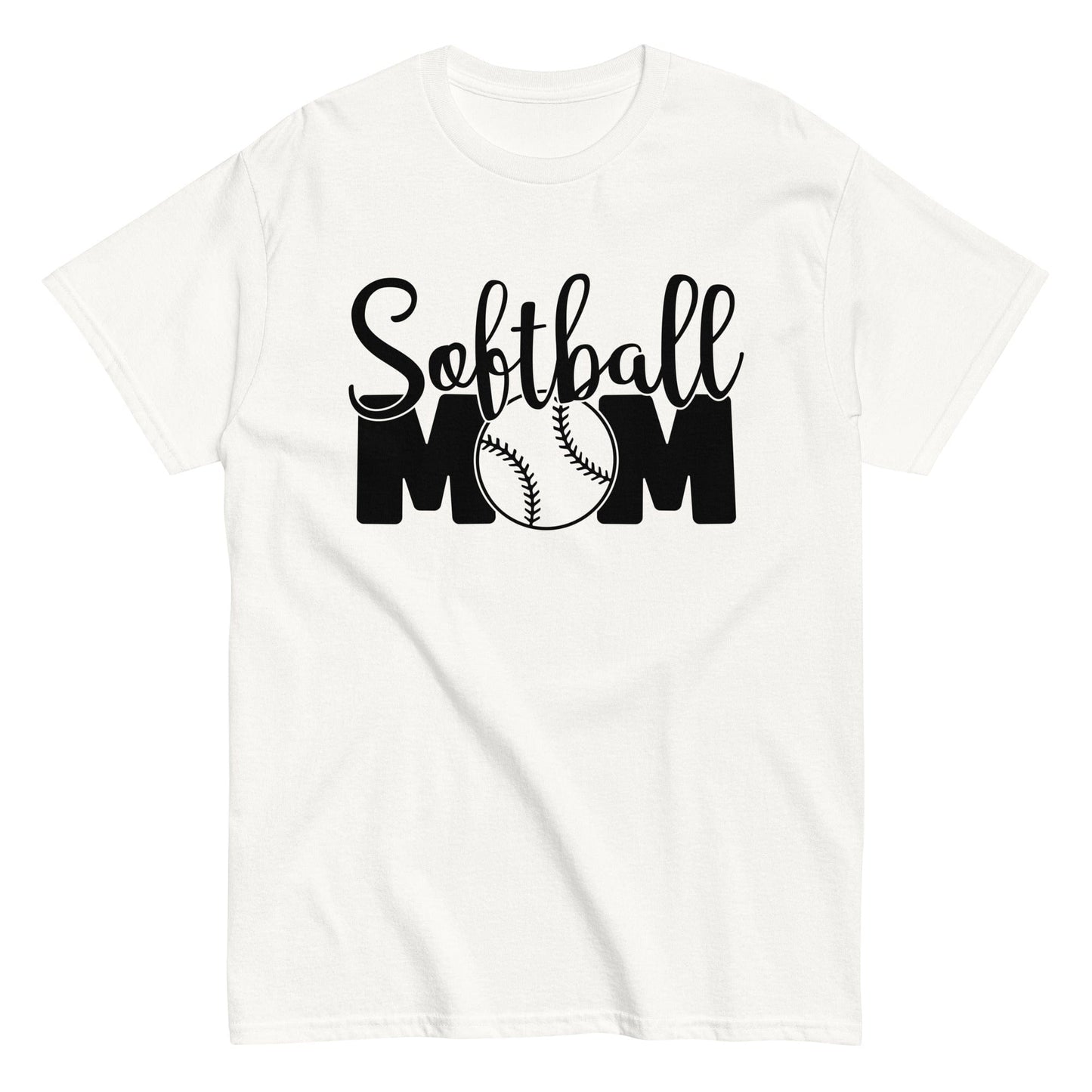 Softball Mom Shirt White / S Spirit Gear Collective T-Shirt