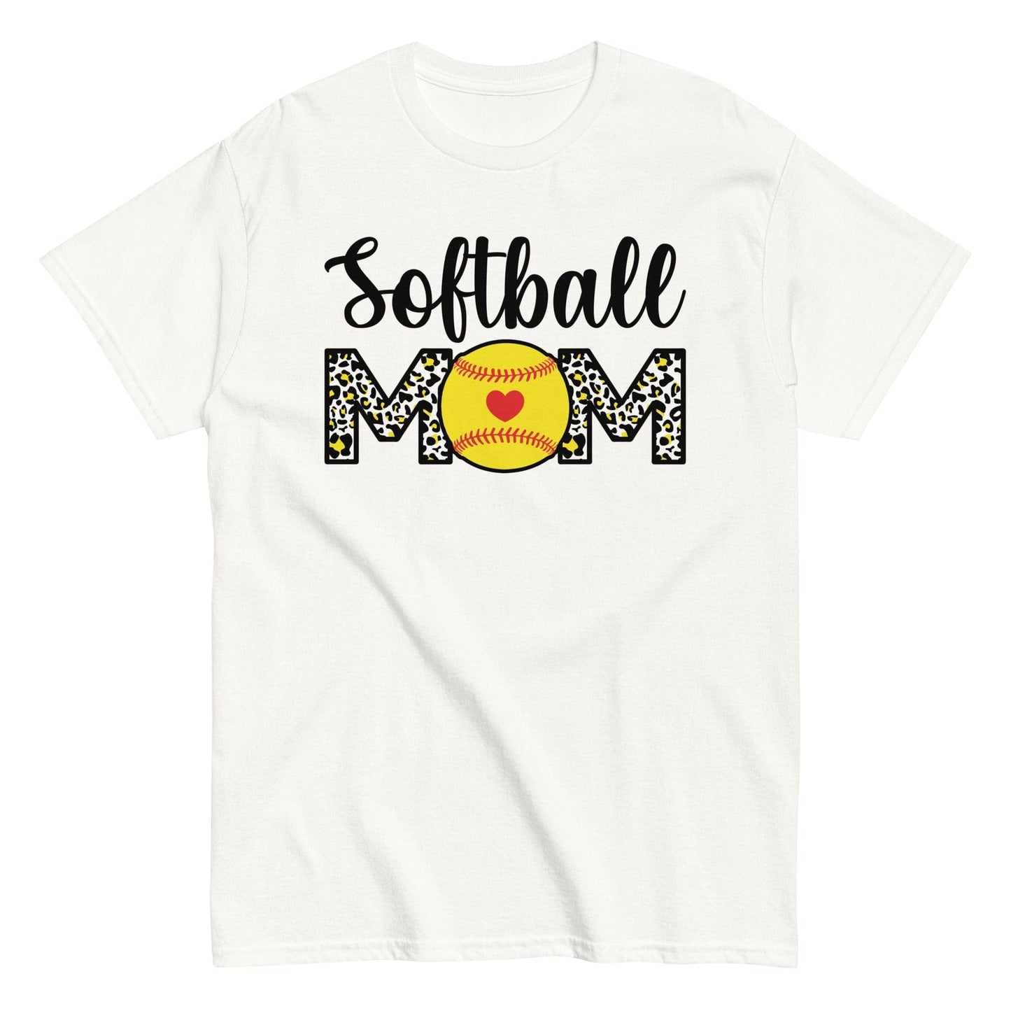 Softball Mom Shirt White / S Spirit Gear Collective T-Shirt