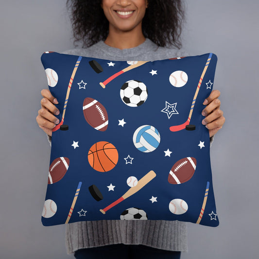 Sports Pillow 18″×18″ Spirit Gear Collective Pillow