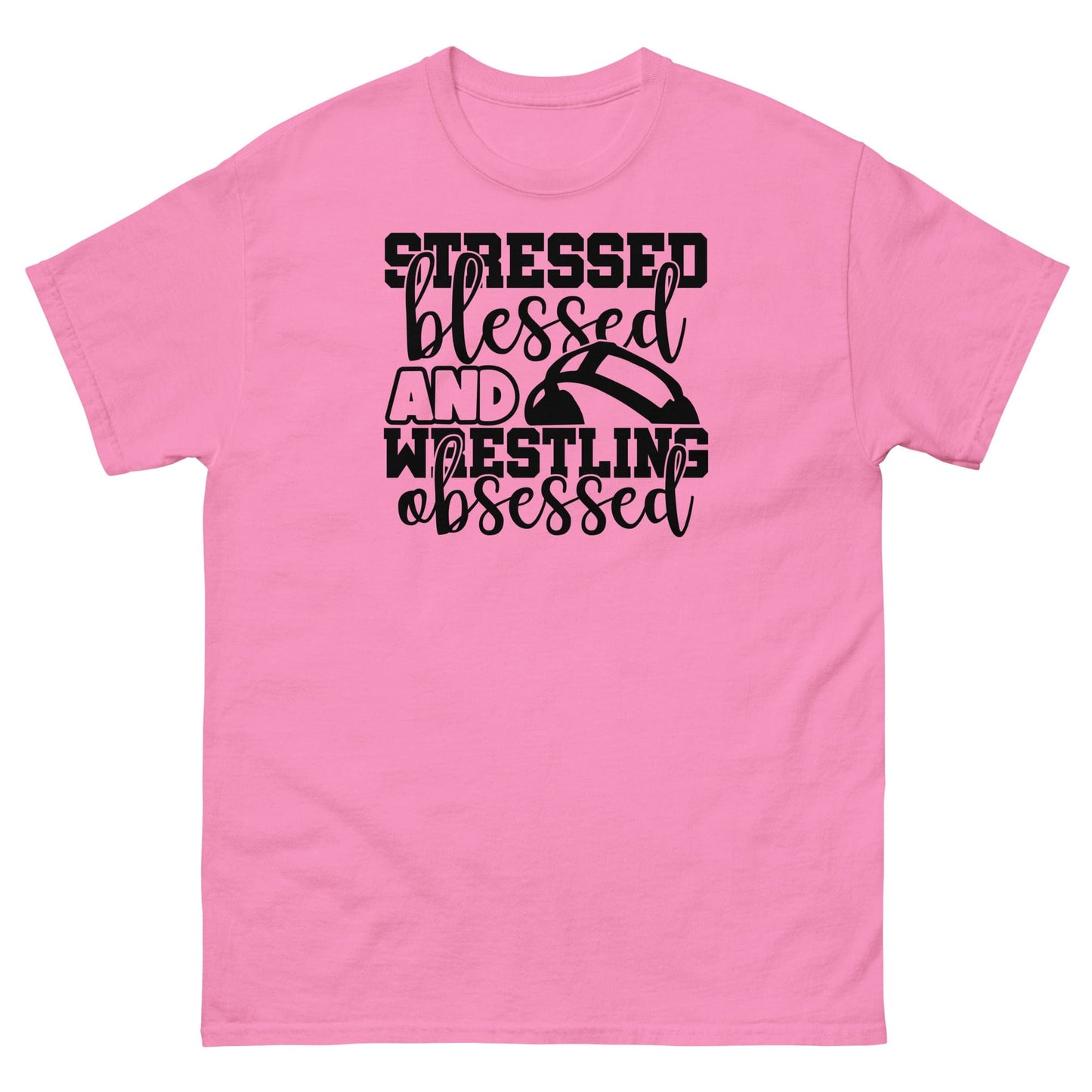 Stressed Blessed and Wrestling Obsessed Azalea / S Spirit Gear Collective T-Shirt