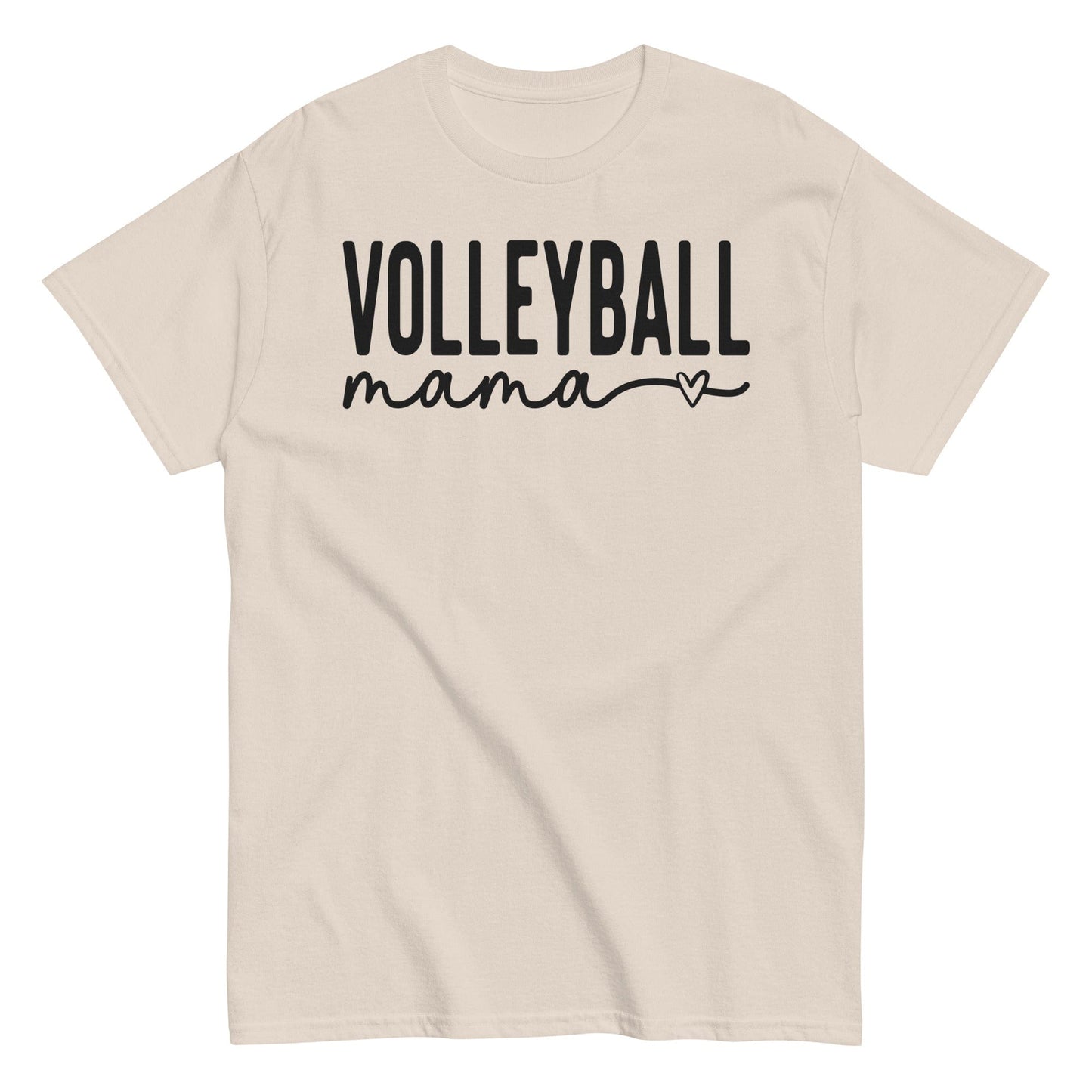 Sweet Volleyball Mama Script Tee Natural / S Spirit Gear Collective T-Shirt