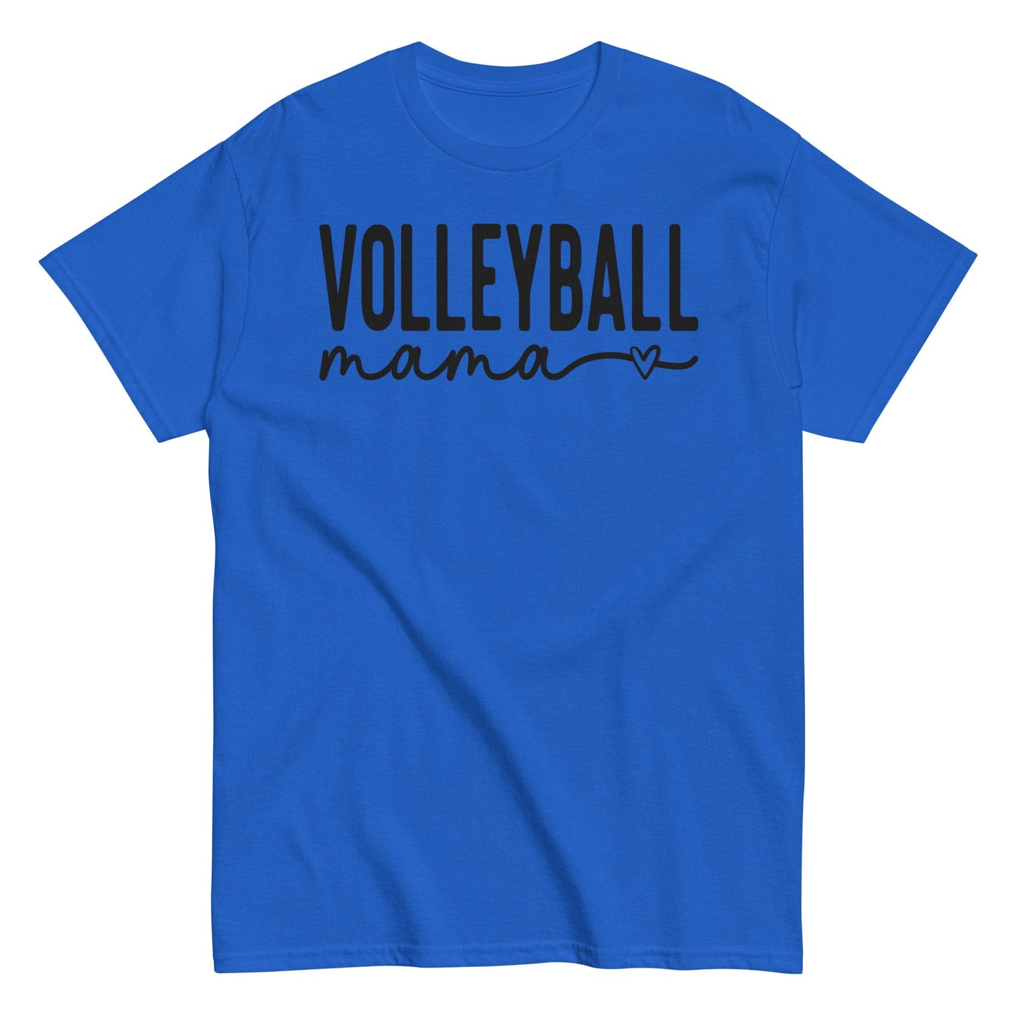 Sweet Volleyball Mama Script Tee Royal / S Spirit Gear Collective T-Shirt