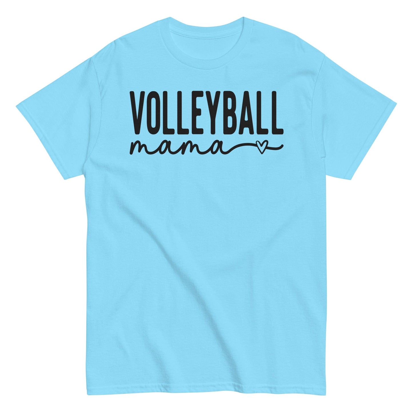 Sweet Volleyball Mama Script Tee Sky / S Spirit Gear Collective T-Shirt
