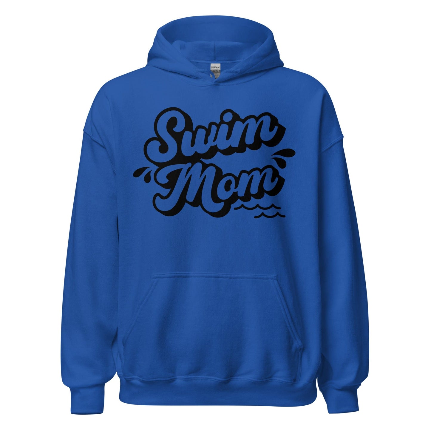 Swim Mom Hoodie – Cozy Comfort for the Ultimate Poolside Supporter Royal / S Spirit Gear Collective Hoodie