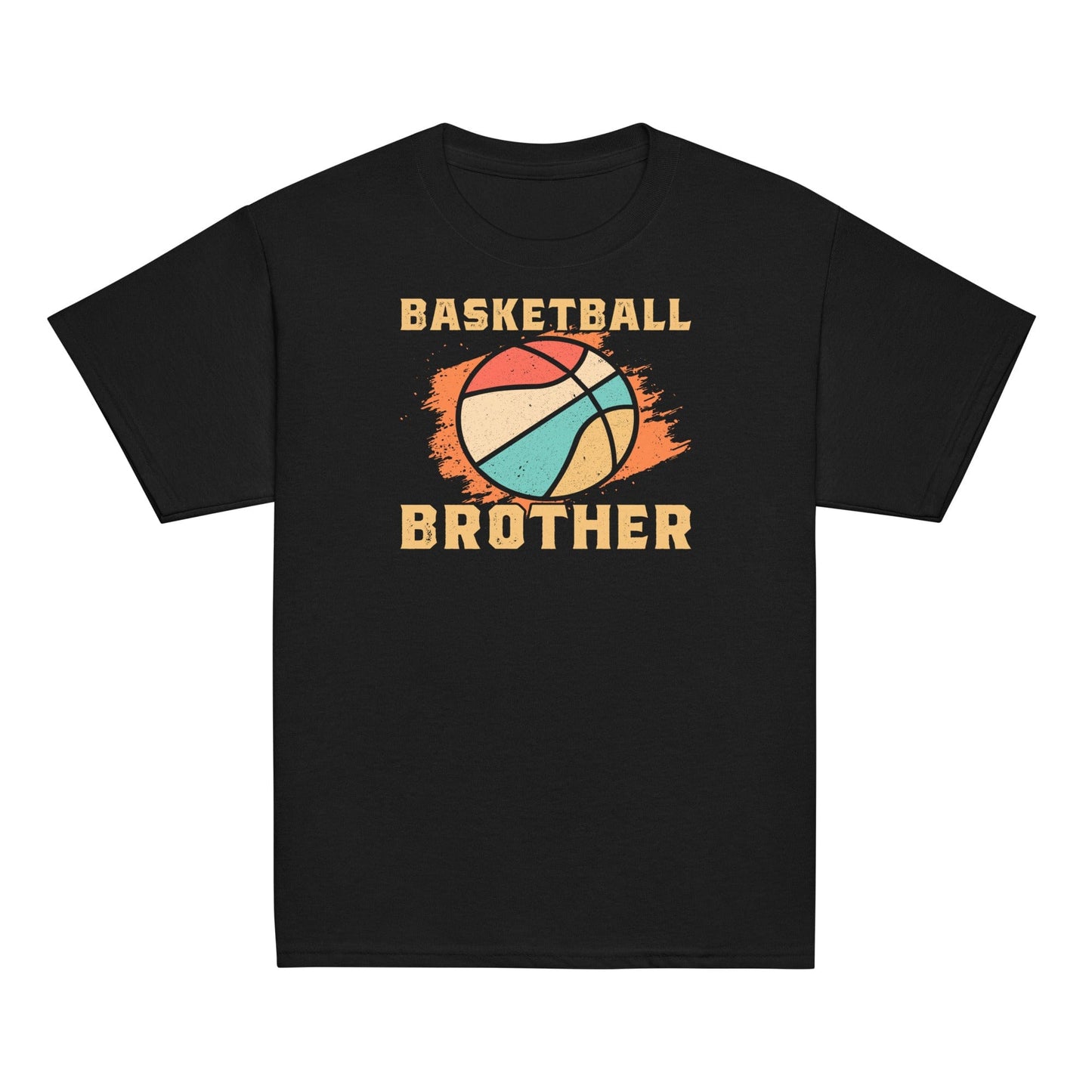 Vintage Basketball Brother Tee Black / XS Spirit Gear Collective Basketball Brother Shirt
