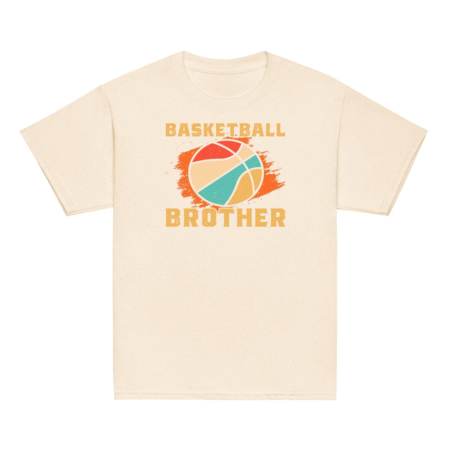 Vintage Basketball Brother Tee Natural / XS Spirit Gear Collective Basketball Brother Shirt