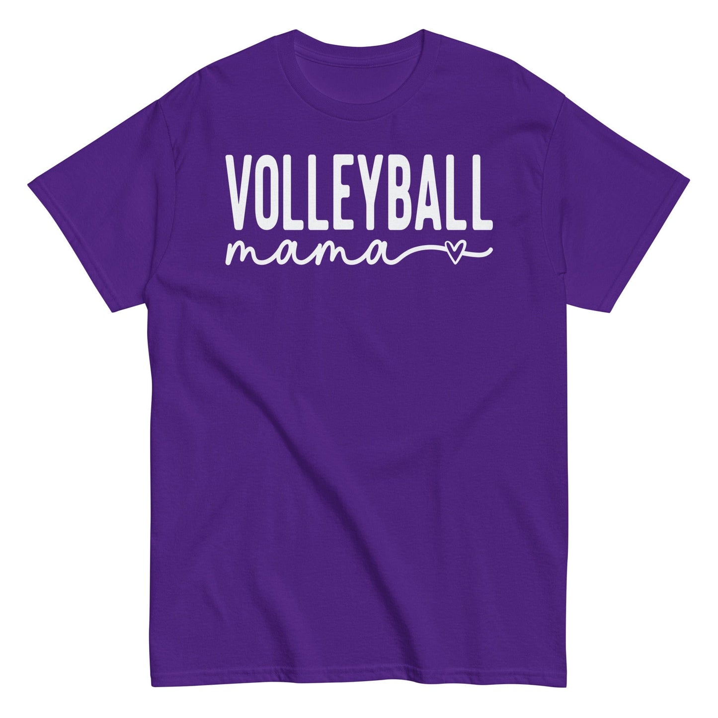 Volleyball Mama Classic Tee Purple / S Spirit Gear Collective T-Shirt