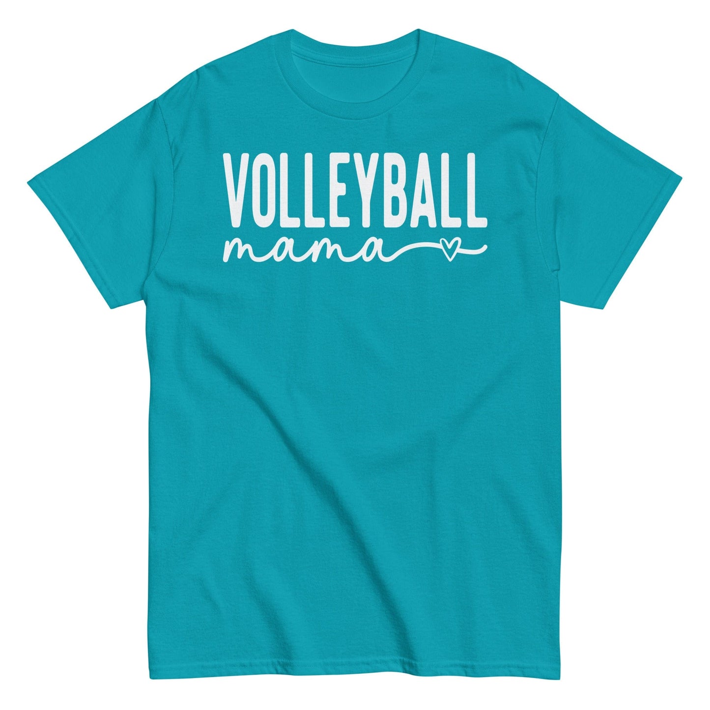 Volleyball Mama Classic Tee Tropical Blue / S Spirit Gear Collective T-Shirt