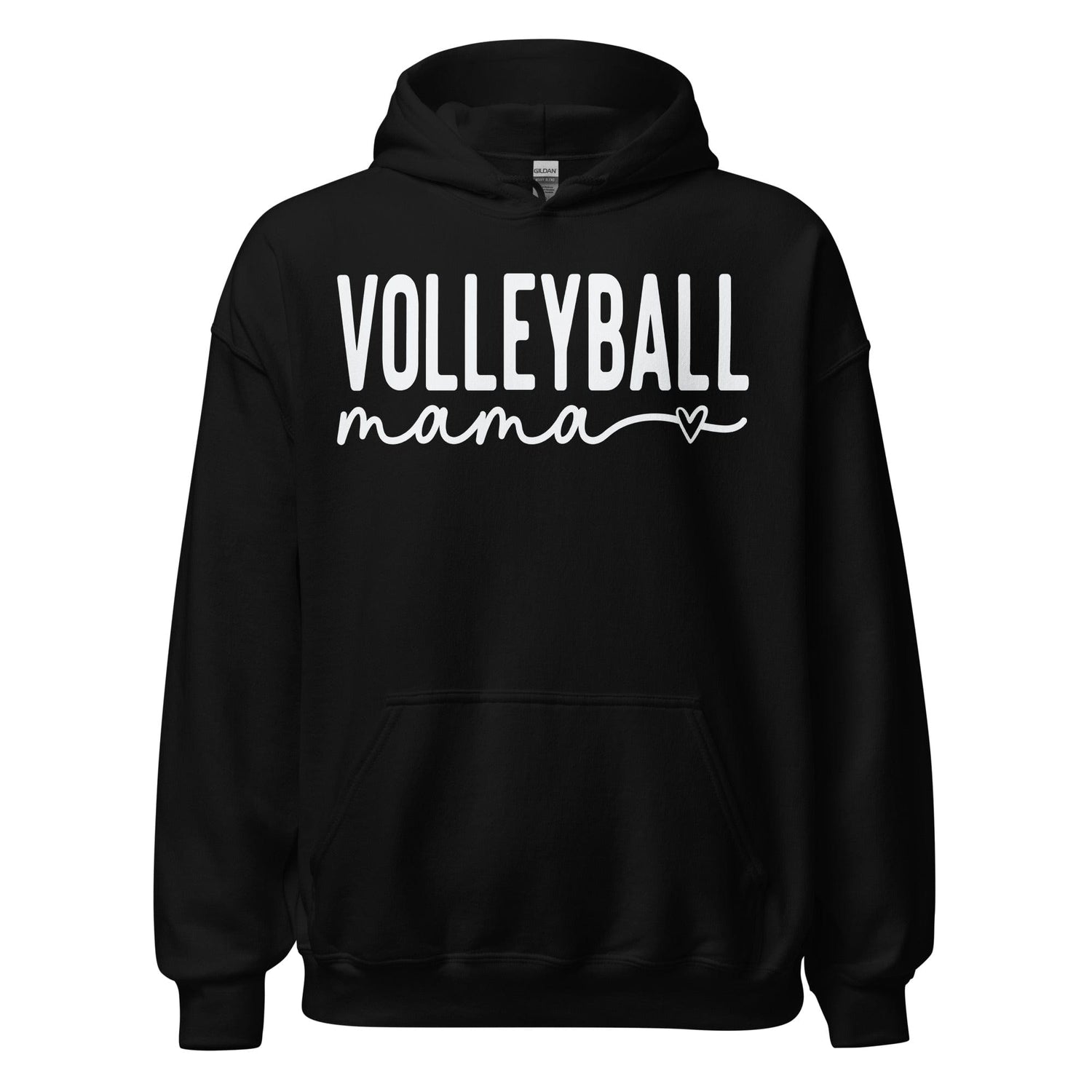 Volleyball Mama Cozy Hoodie Black / S Spirit Gear Collective Hoodie