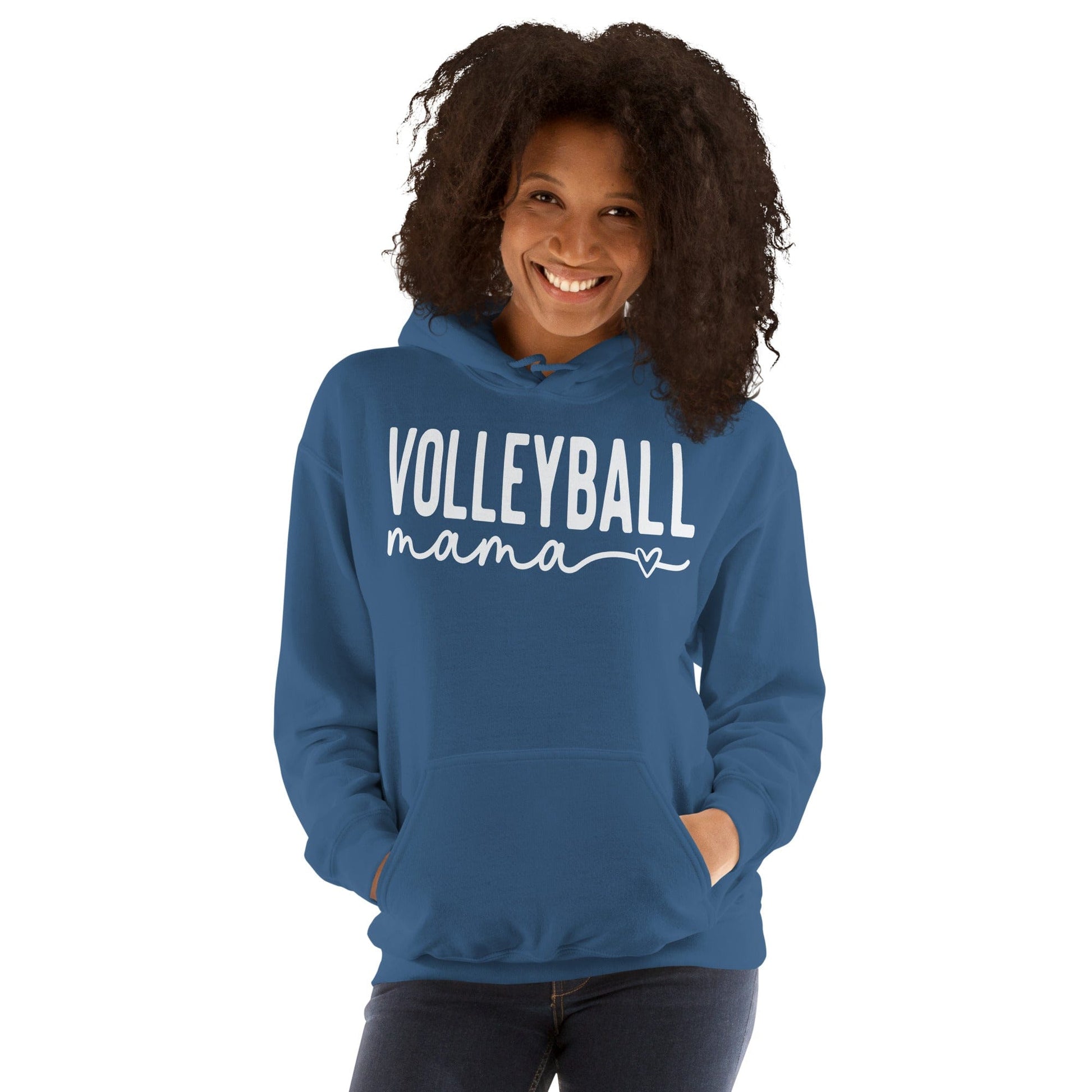 Volleyball Mama Cozy Hoodie Spirit Gear Collective Hoodie