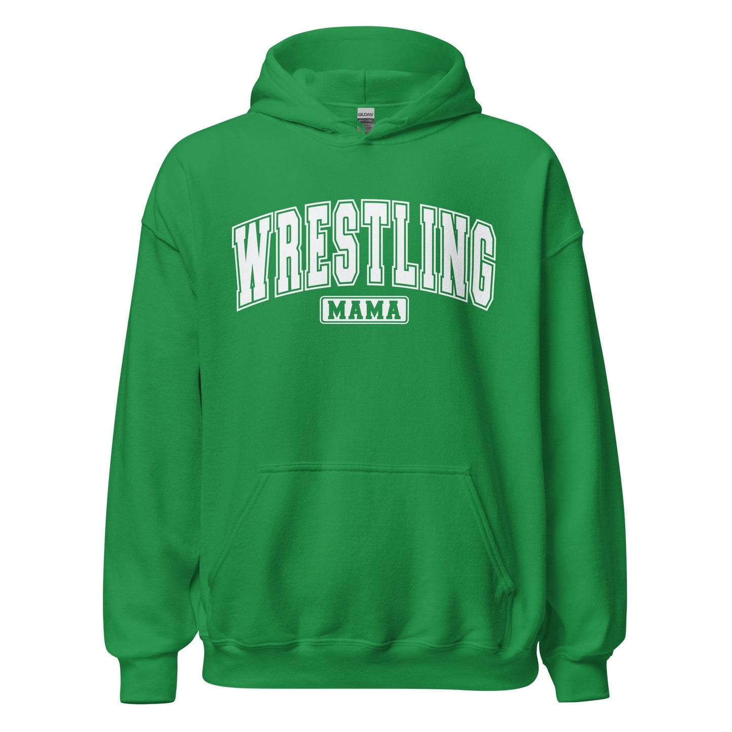 Wrestling Mama Hoodie Irish Green / S Spirit Gear Collective Hoodie