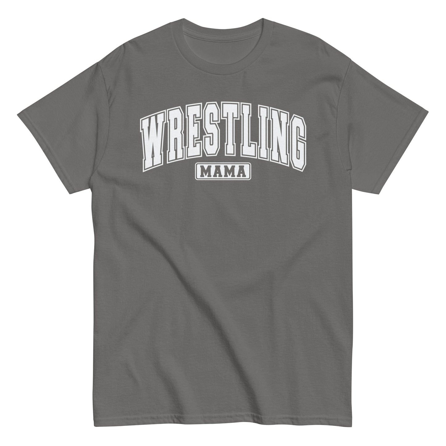 Wrestling Mama Shirt Charcoal / S Spirit Gear Collective T-Shirt