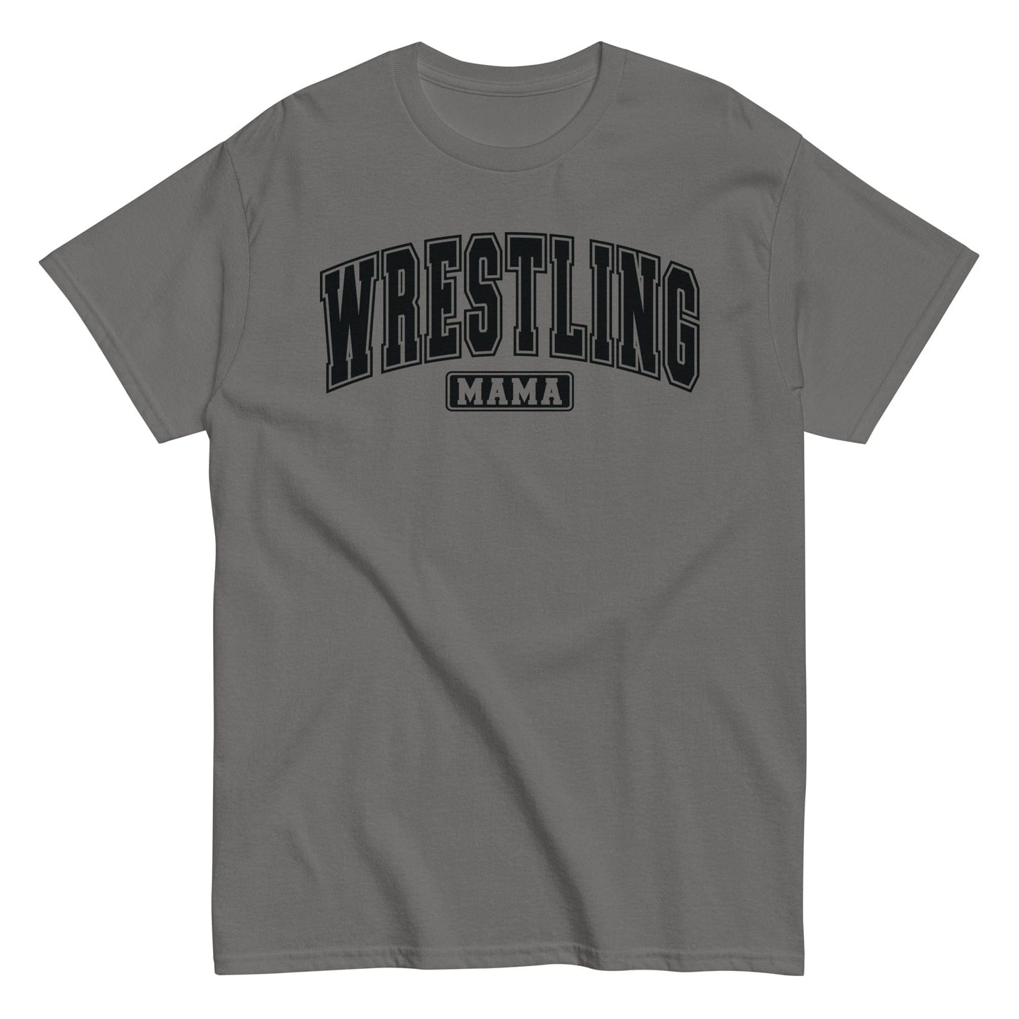 Wrestling Mama Shirt Charcoal / S Spirit Gear Collective T-Shirt