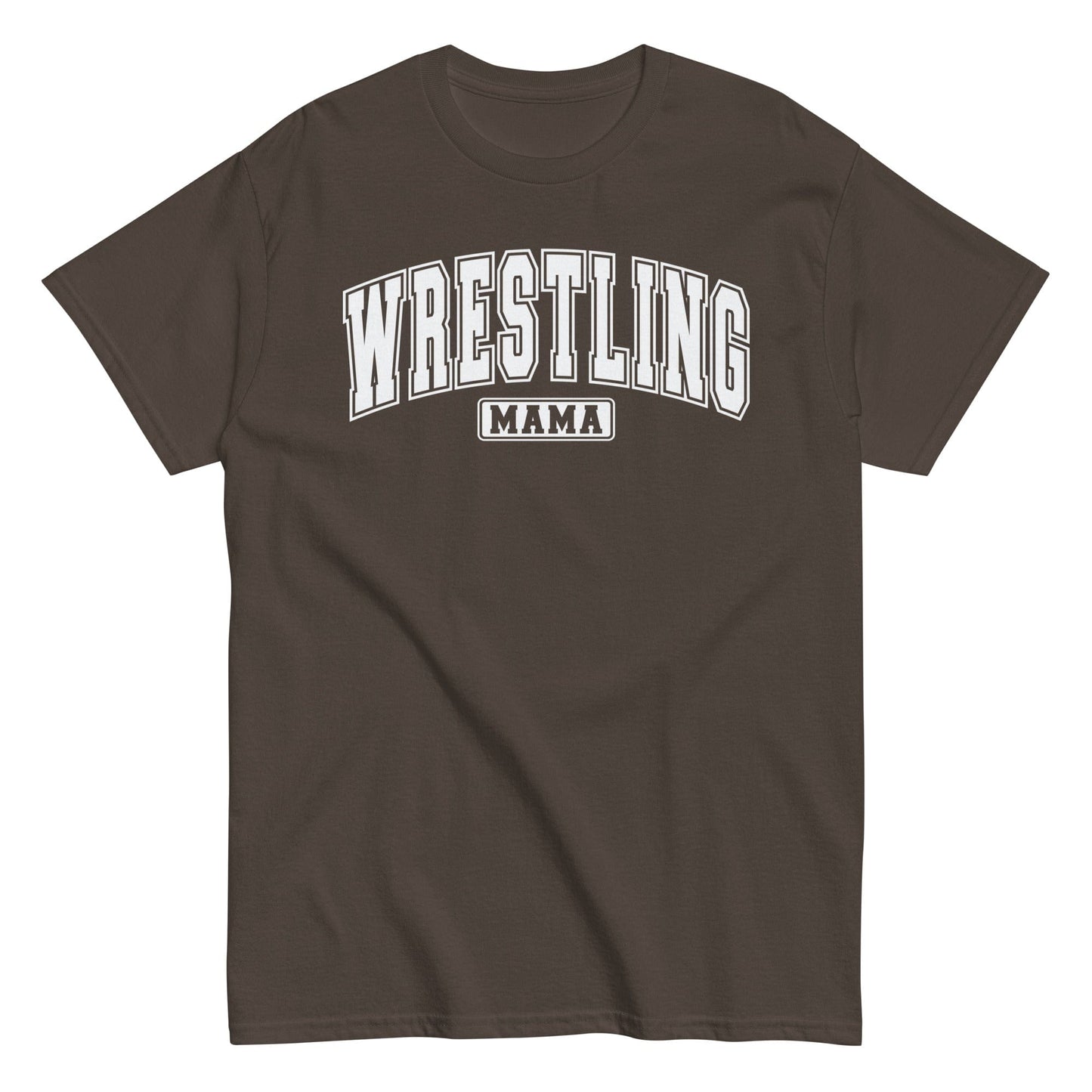 Wrestling Mama Shirt Dark Chocolate / S Spirit Gear Collective T-Shirt