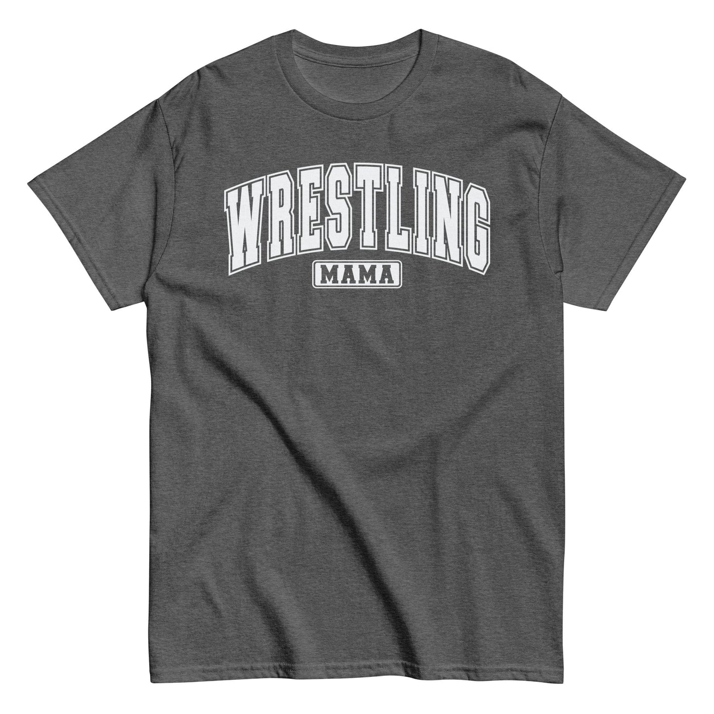 Wrestling Mama Shirt Dark Heather / S Spirit Gear Collective T-Shirt