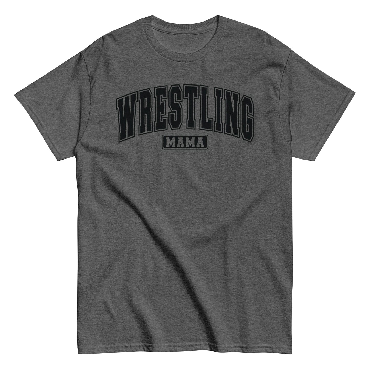 Wrestling Mama Shirt Dark Heather / S Spirit Gear Collective T-Shirt