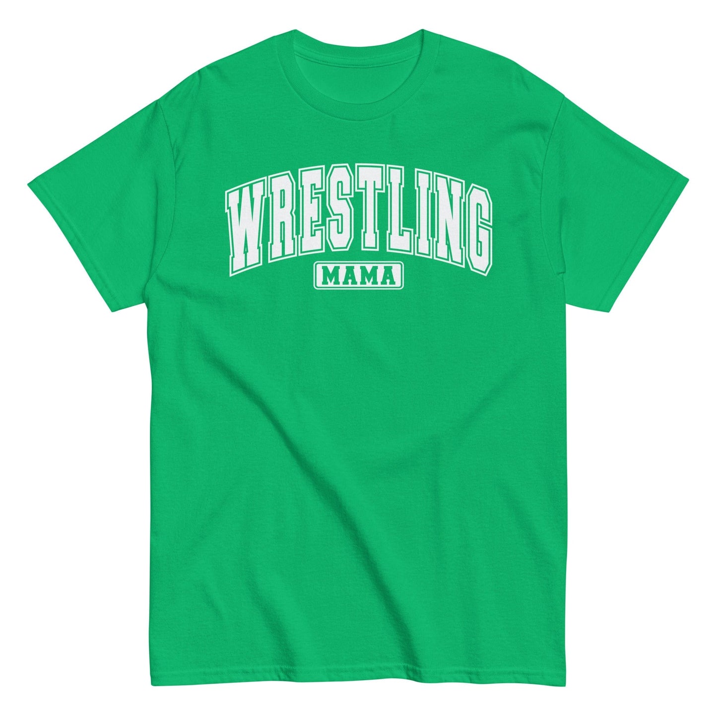 Wrestling Mama Shirt Irish Green / S Spirit Gear Collective T-Shirt