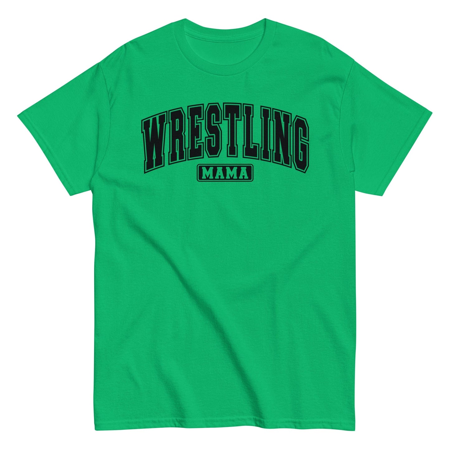 Wrestling Mama Shirt Irish Green / S Spirit Gear Collective T-Shirt