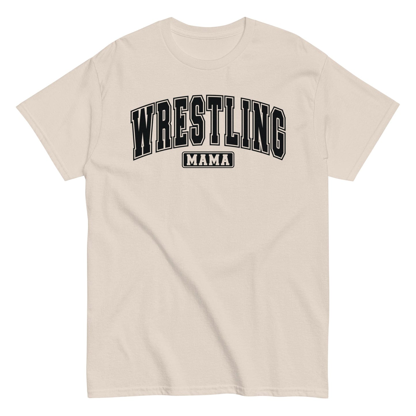 Wrestling Mama Shirt Natural / S Spirit Gear Collective T-Shirt