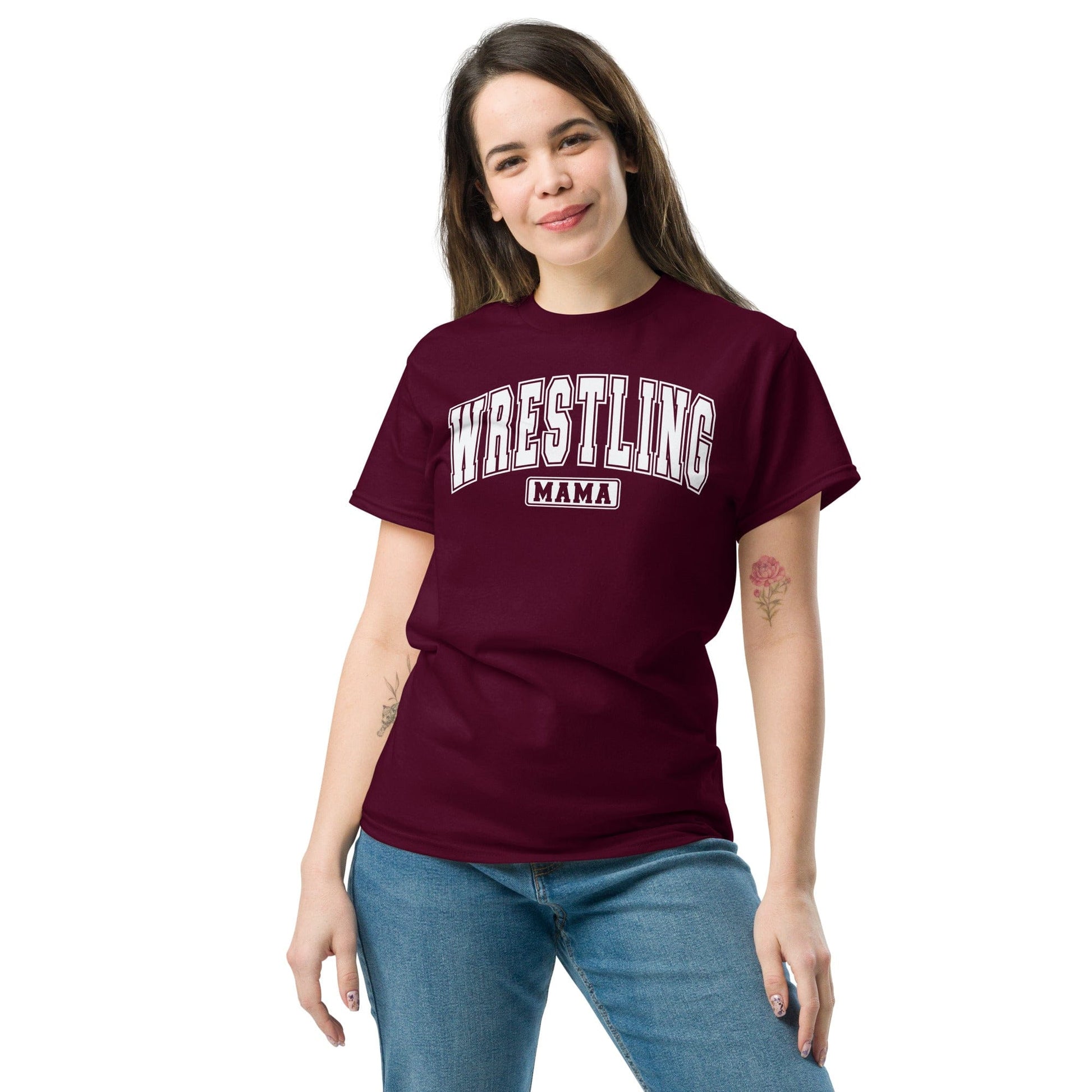 Wrestling Mama Shirt Spirit Gear Collective T-Shirt