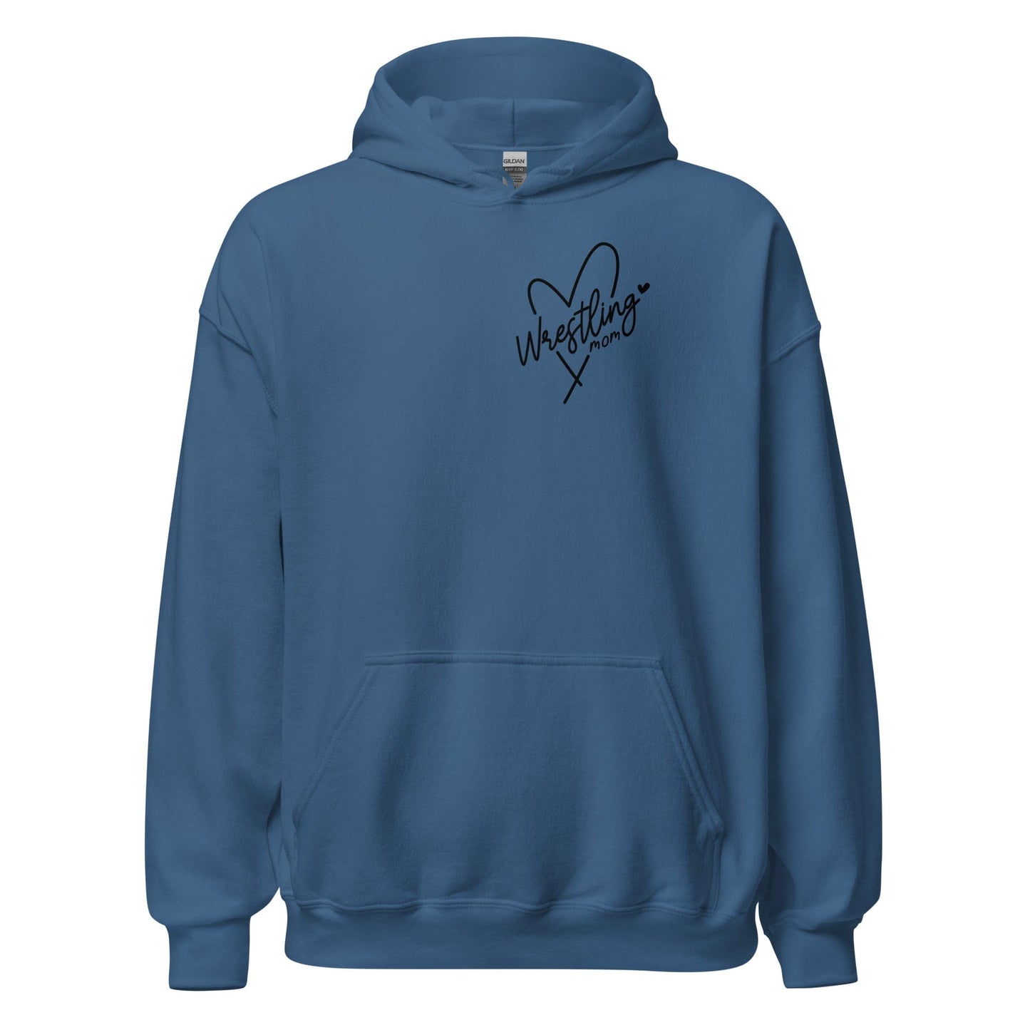 Wrestling Mom Hoodie Indigo Blue / S Spirit Gear Collective Hoodie