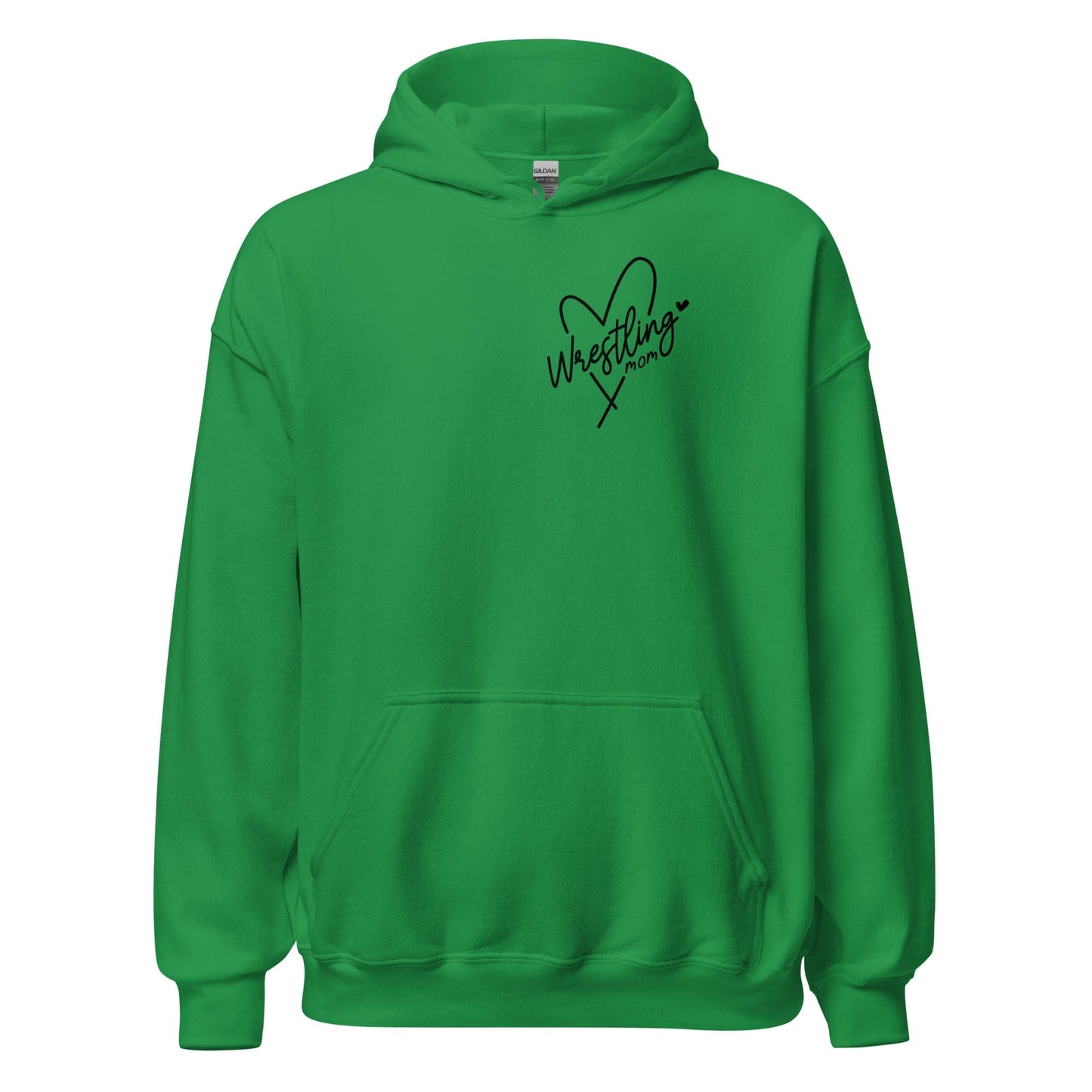 Wrestling Mom Hoodie Irish Green / S Spirit Gear Collective Hoodie