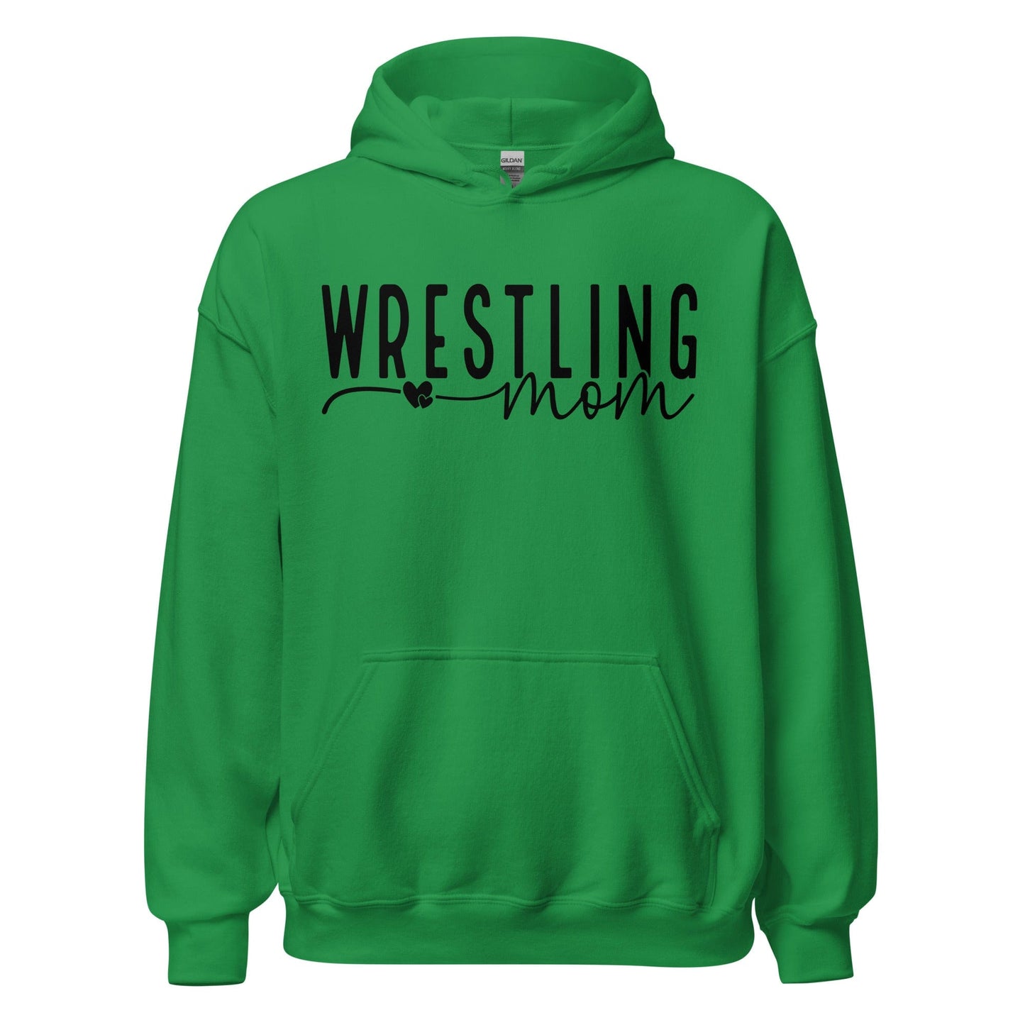 Wrestling Mom Hoodie Irish Green / S Spirit Gear Collective Hoodie