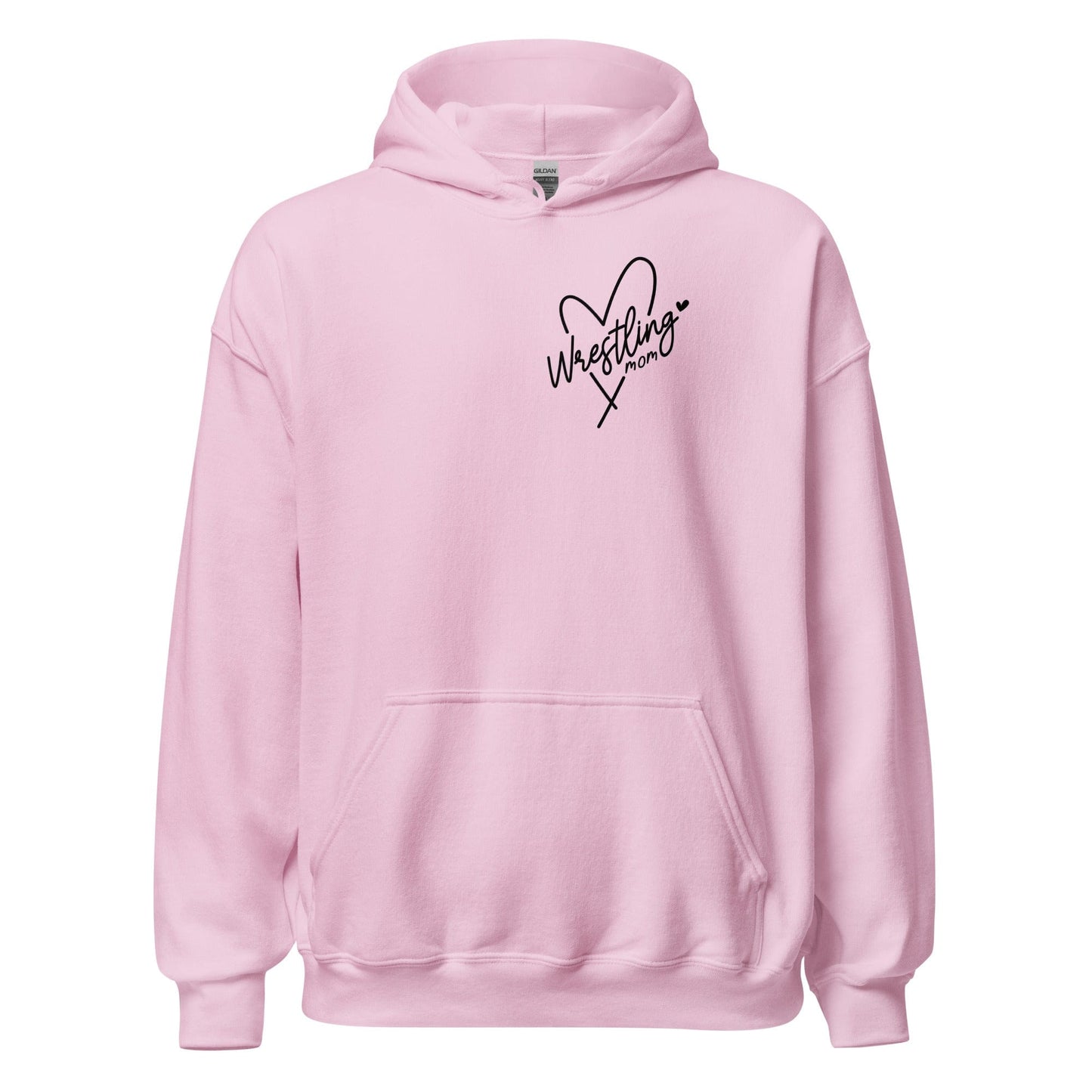 Wrestling Mom Hoodie Light Pink / S Spirit Gear Collective Hoodie