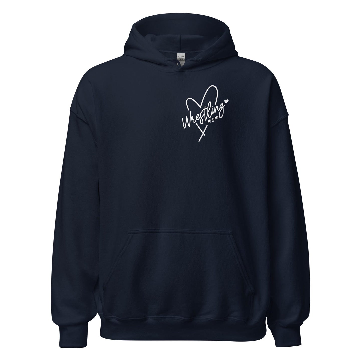 Wrestling Mom Hoodie Navy / S Spirit Gear Collective Hoodie