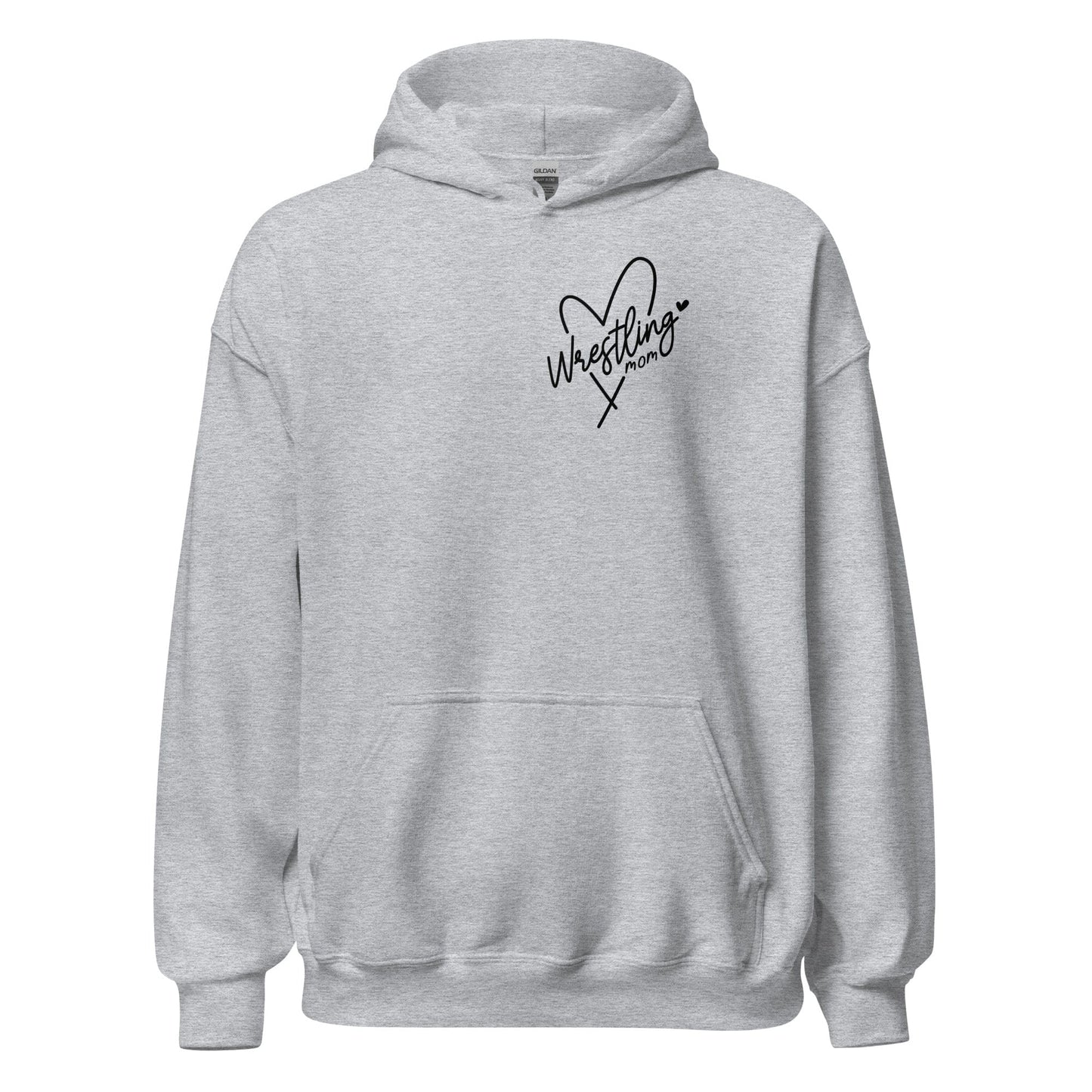 Wrestling Mom Hoodie Sport Grey / S Spirit Gear Collective Hoodie