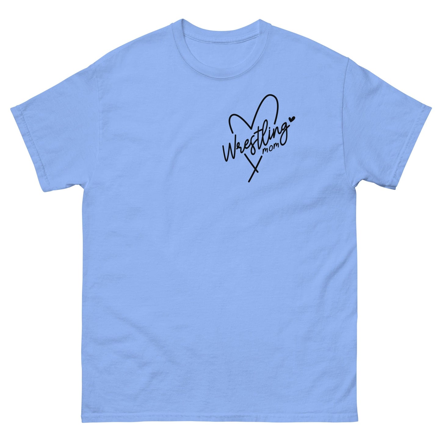 Wrestling Mom Shirt Carolina Blue / S Spirit Gear Collective T-Shirt